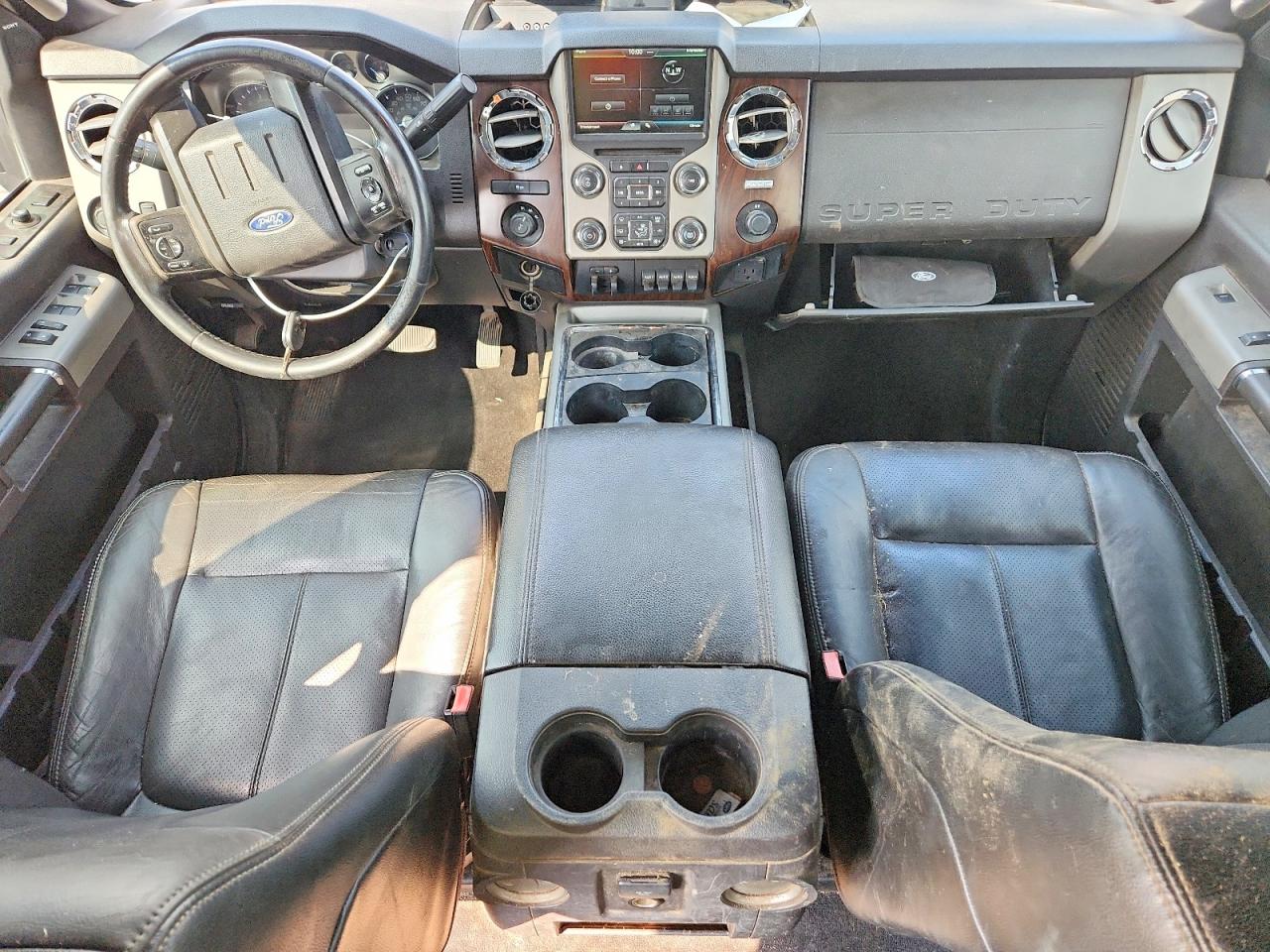 2015 Ford F250 Super Duty White vin: 1FT7W2B60FEB66346