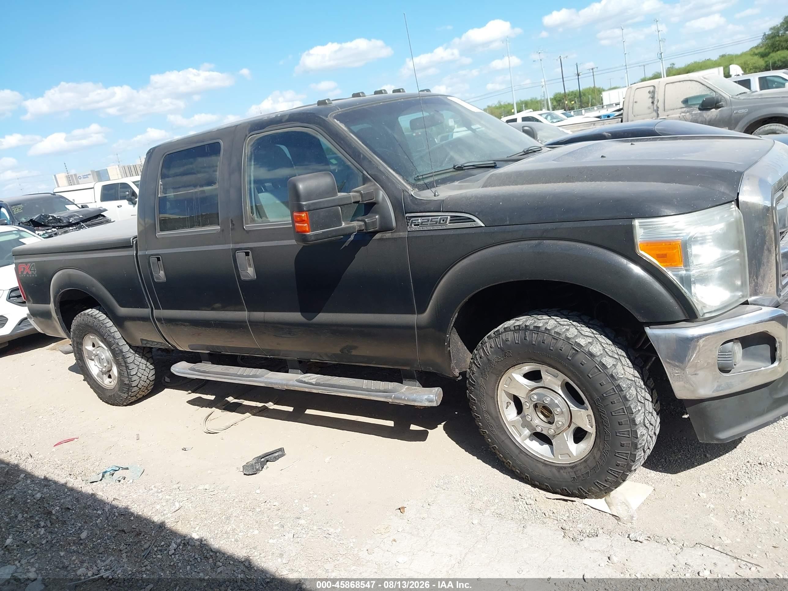 2015 Ford F-250 Xlt Black vin: 1FT7W2B60FEB86726