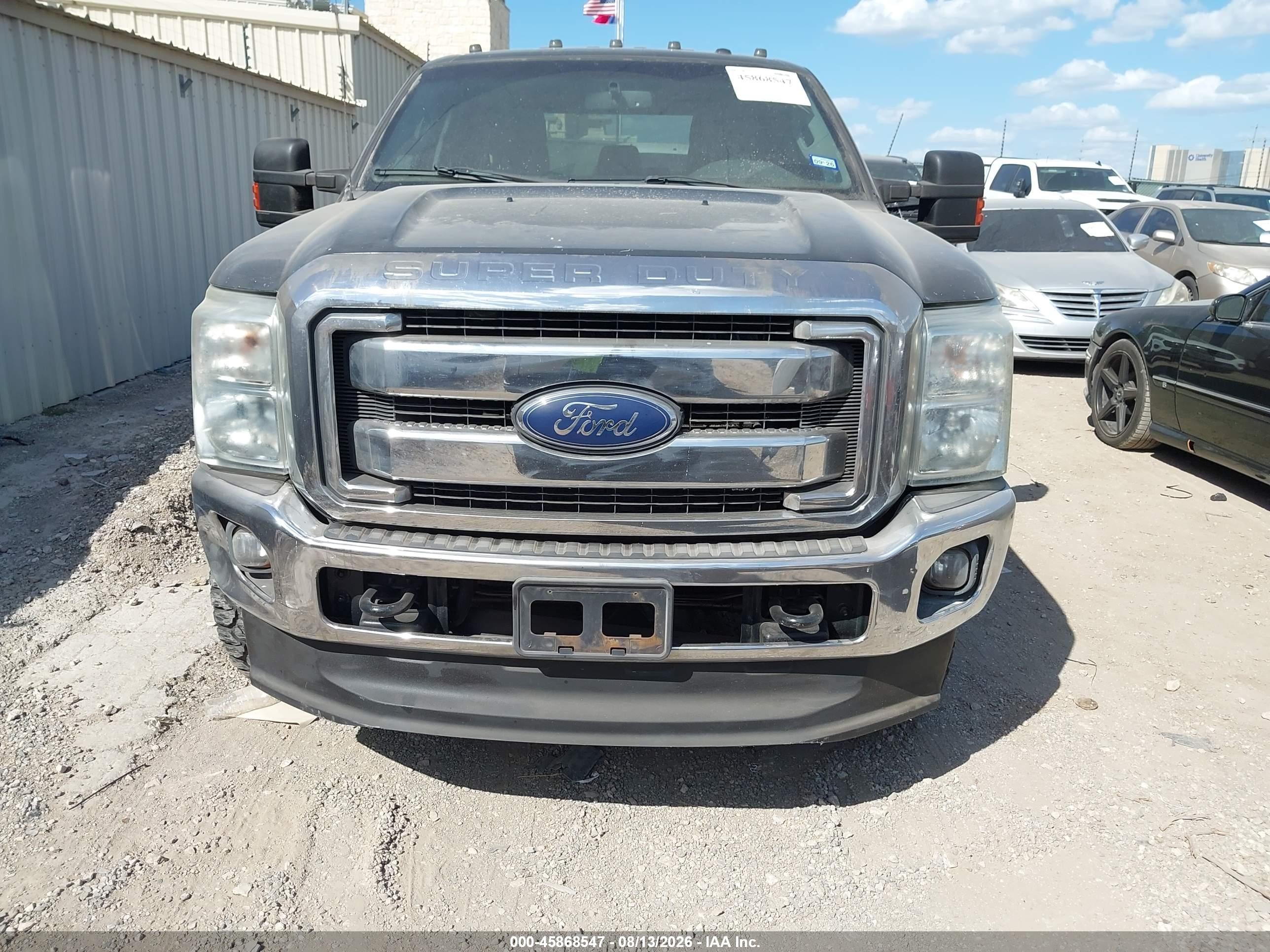2015 Ford F-250 Xlt Black vin: 1FT7W2B60FEB86726