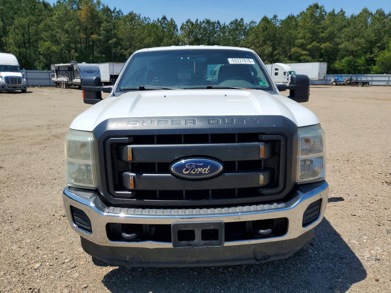 2015 Ford F250 Super Duty White vin: 1FT7W2B60FEC57181