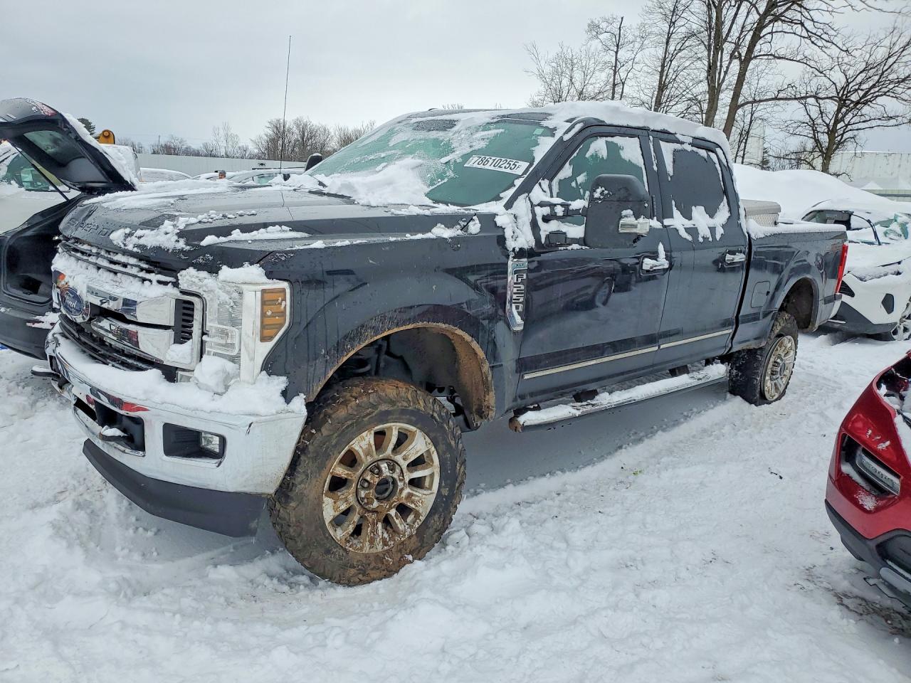 2018 Ford F250 Super Duty Black vin: 1FT7W2B60JEC44102