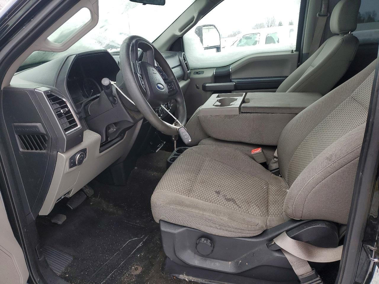 2018 Ford F250 Super Duty Black vin: 1FT7W2B60JEC44102