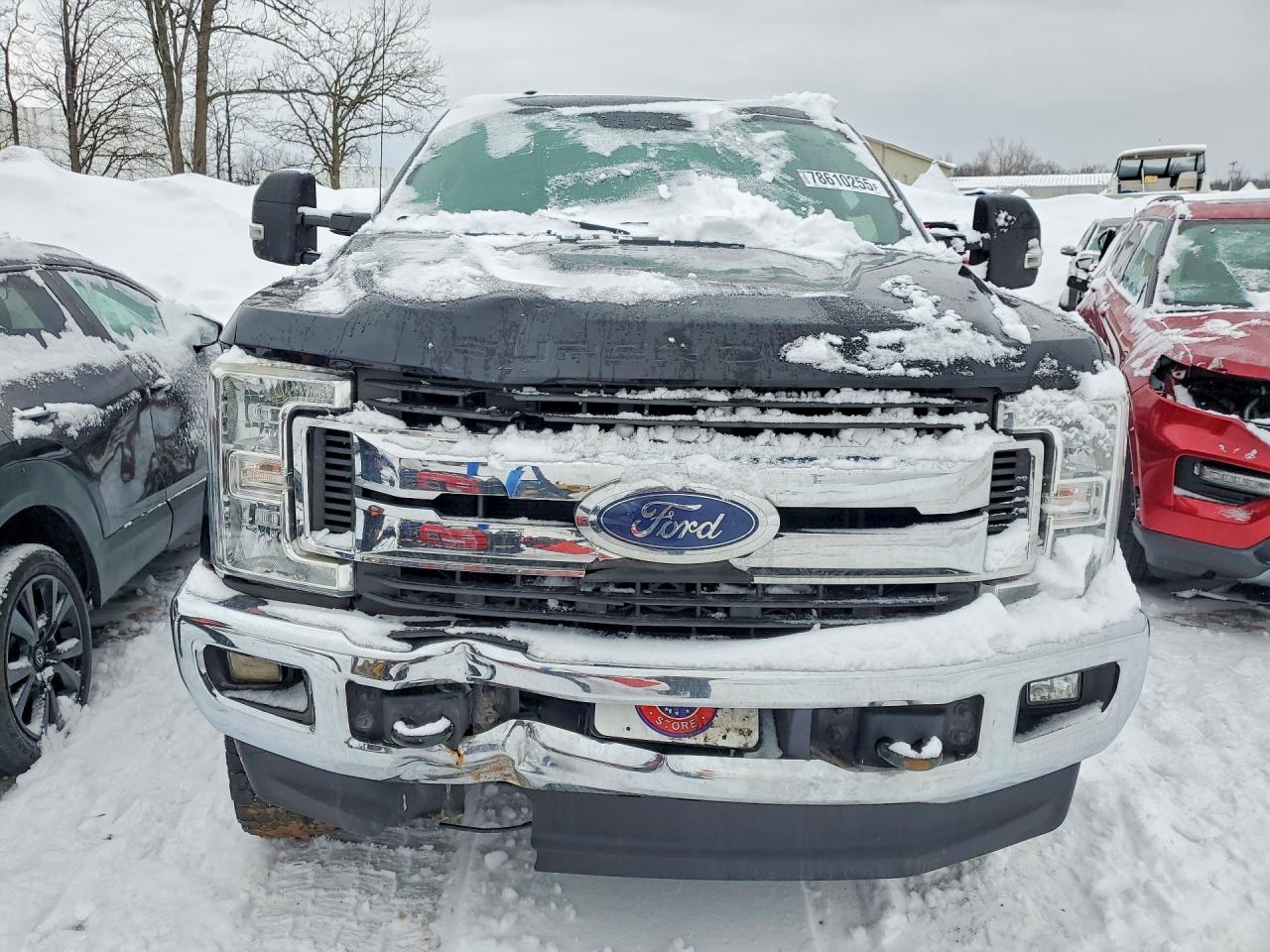2018 Ford F250 Super Duty Black vin: 1FT7W2B60JEC44102