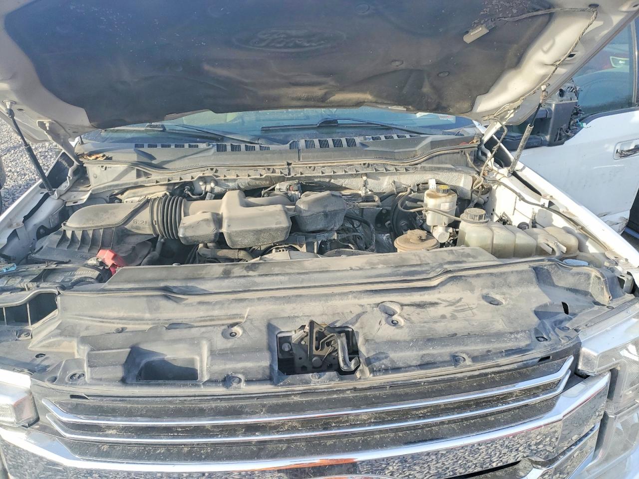 2019 Ford F250 Super Duty White vin: 1FT7W2B60KEE11379