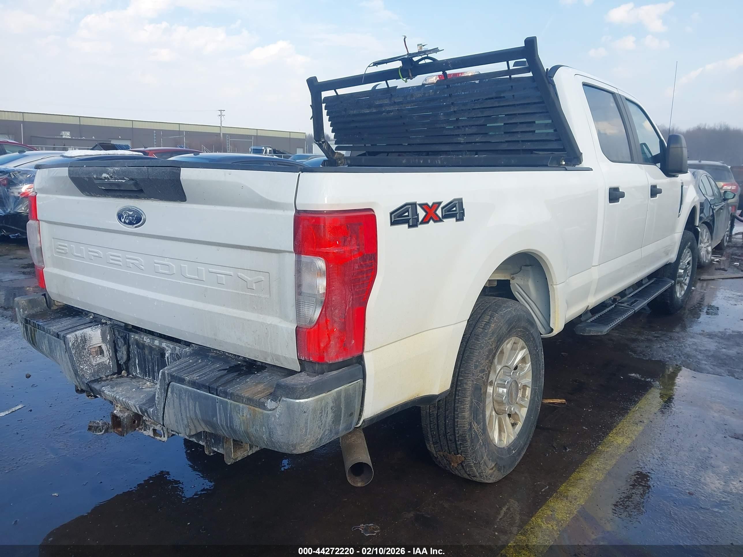 2021 Ford F-250   White vin: 1FT7W2B60MEC30317