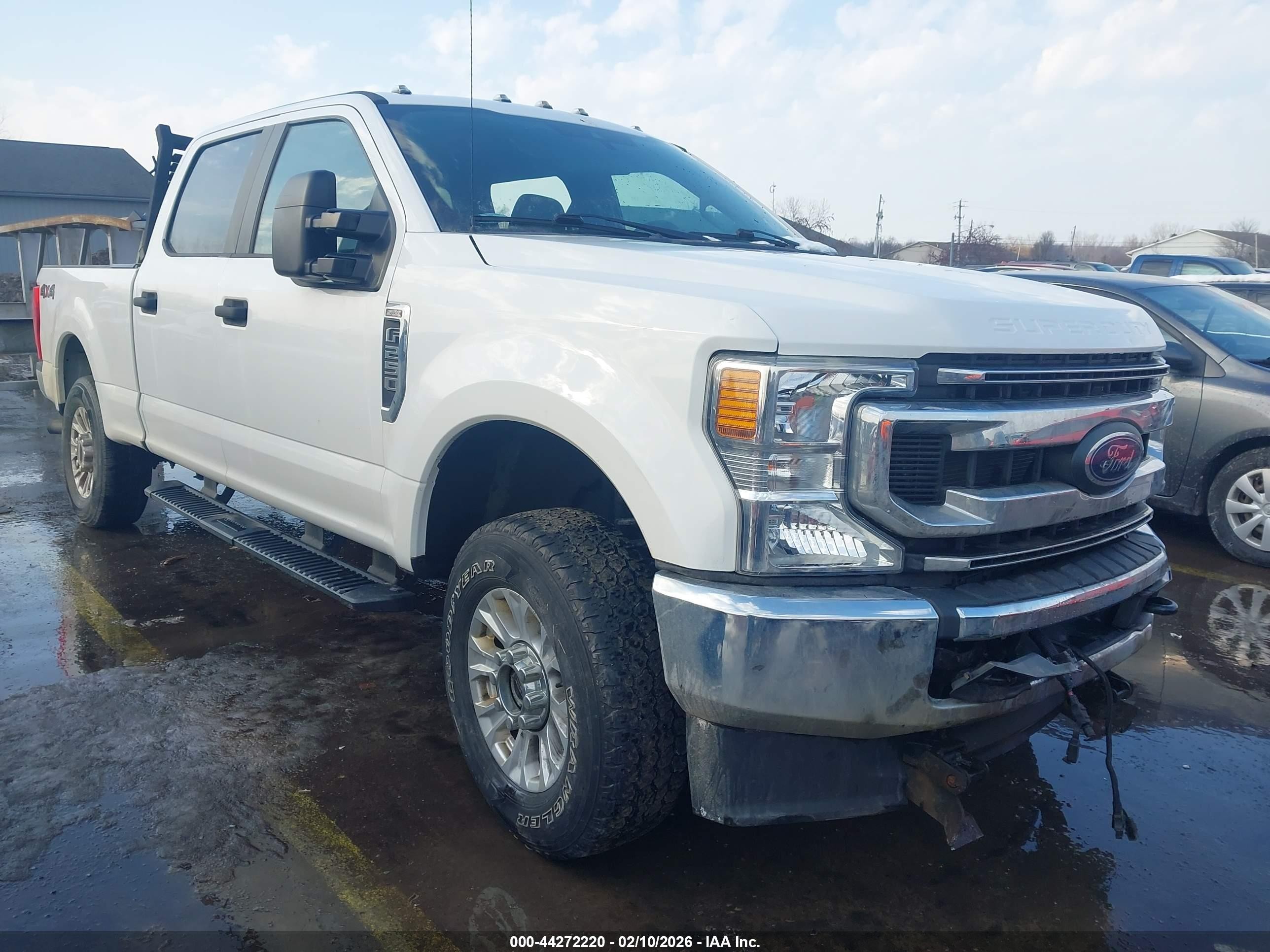 2021 Ford F-250   White vin: 1FT7W2B60MEC30317