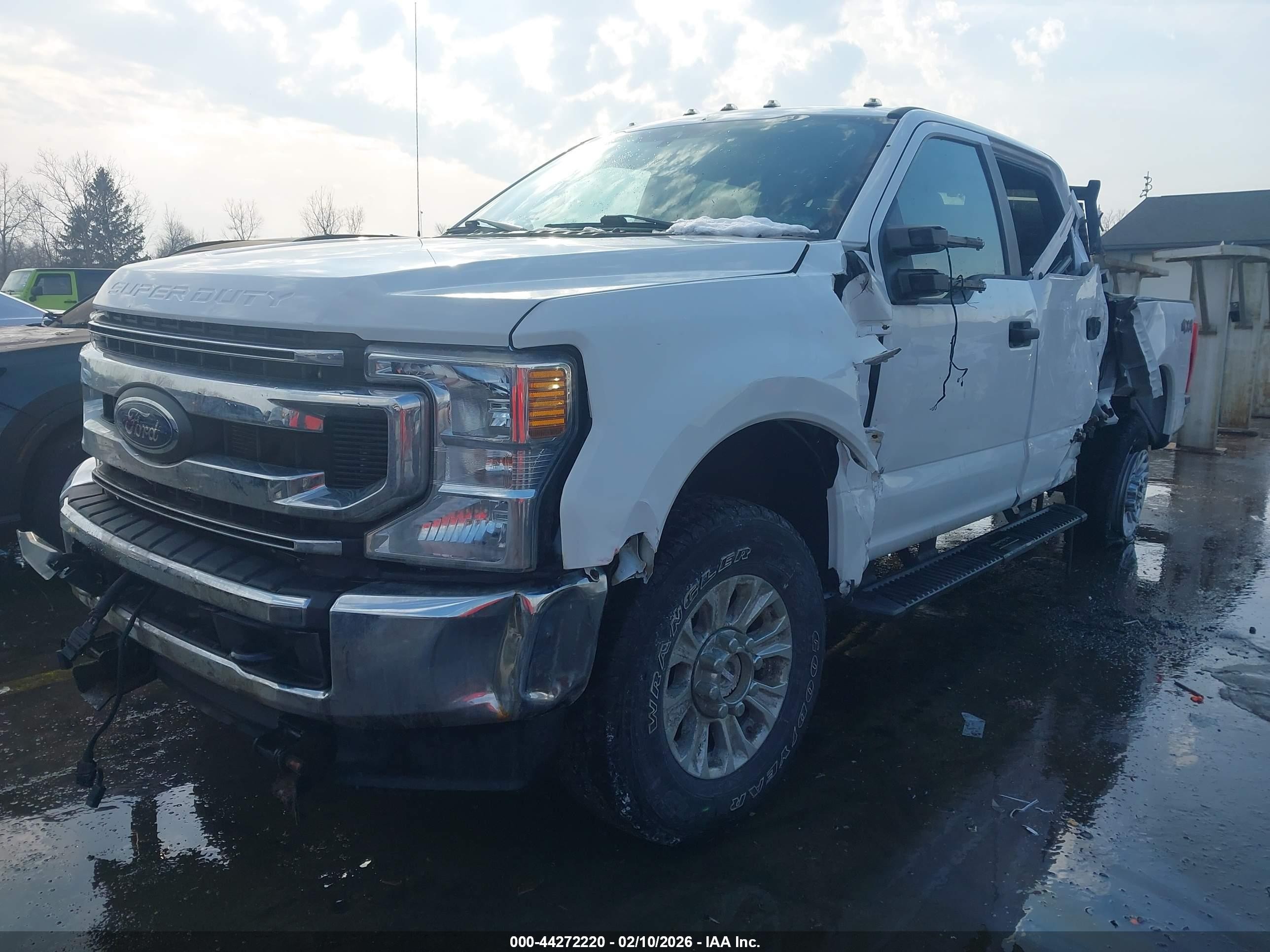 2021 Ford F-250   White vin: 1FT7W2B60MEC30317