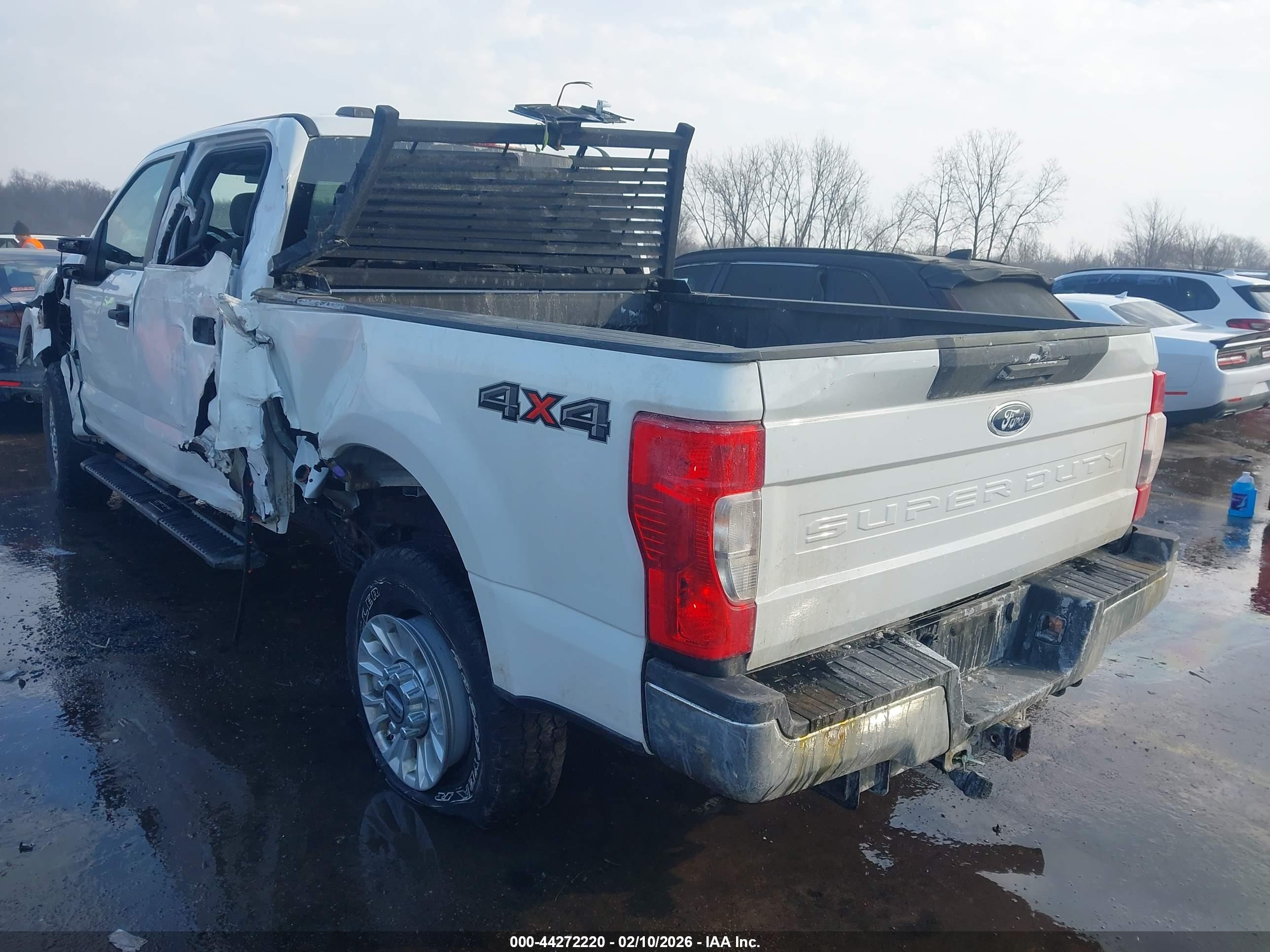 2021 Ford F-250   White vin: 1FT7W2B60MEC30317