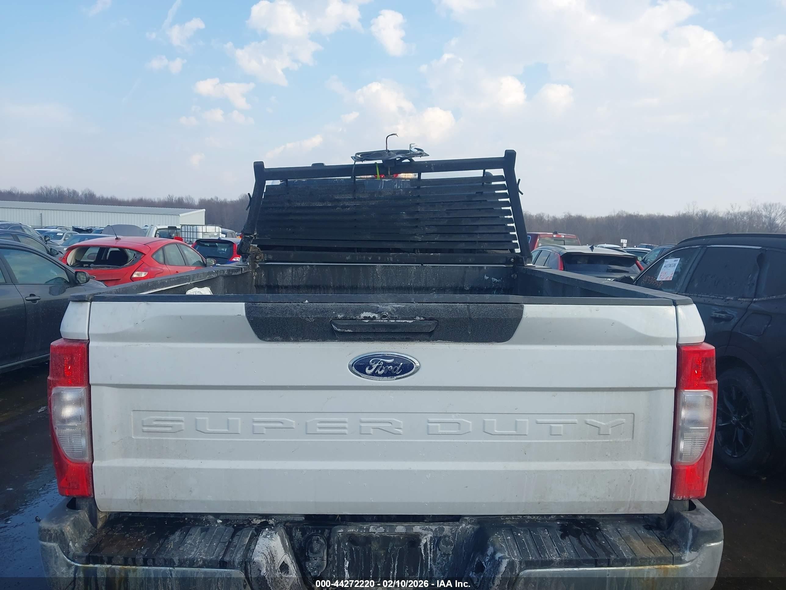 2021 Ford F-250   White vin: 1FT7W2B60MEC30317