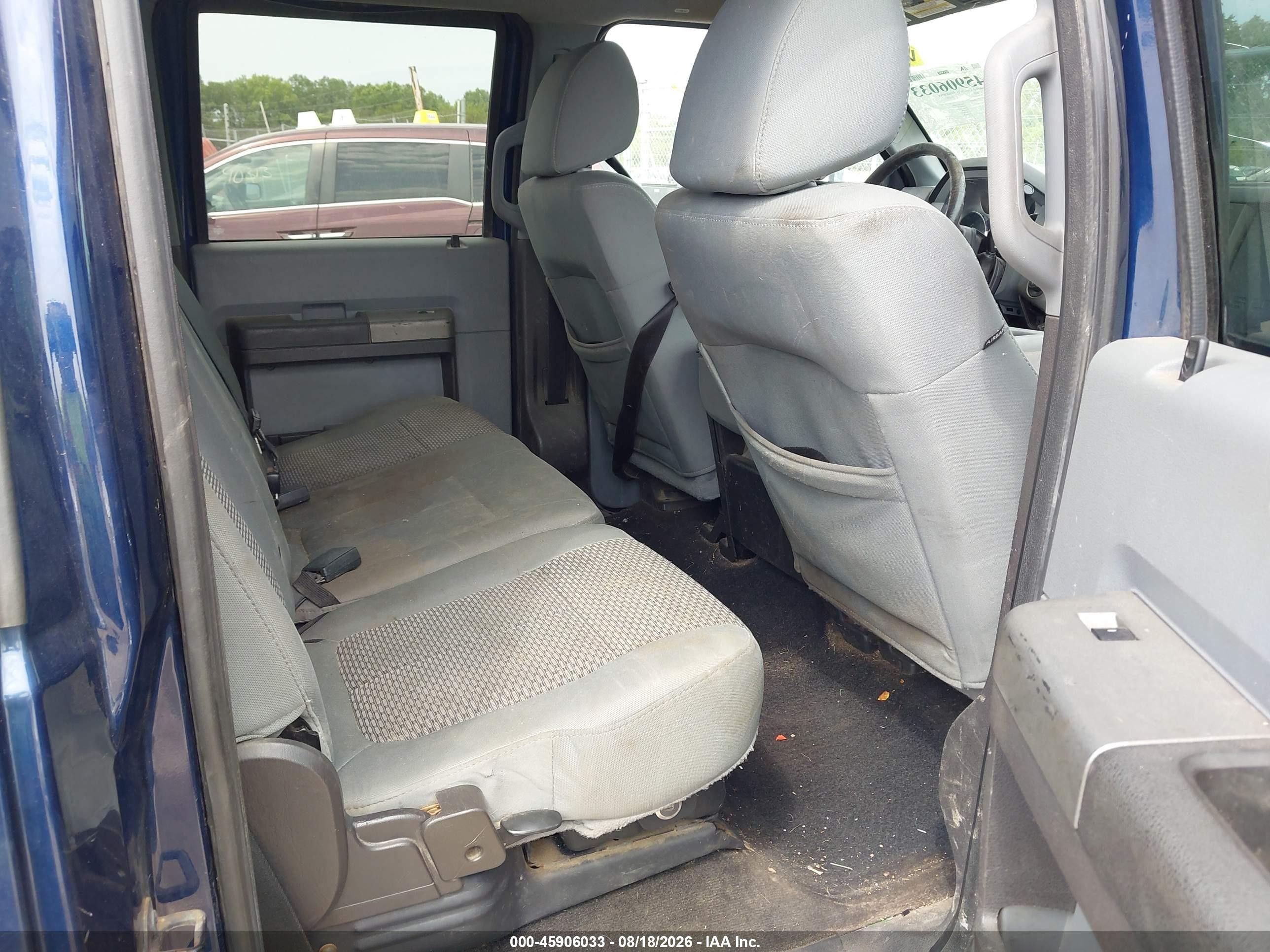 2011 Ford F-250 Xlt Синий vin: 1FT7W2B61BEA15574