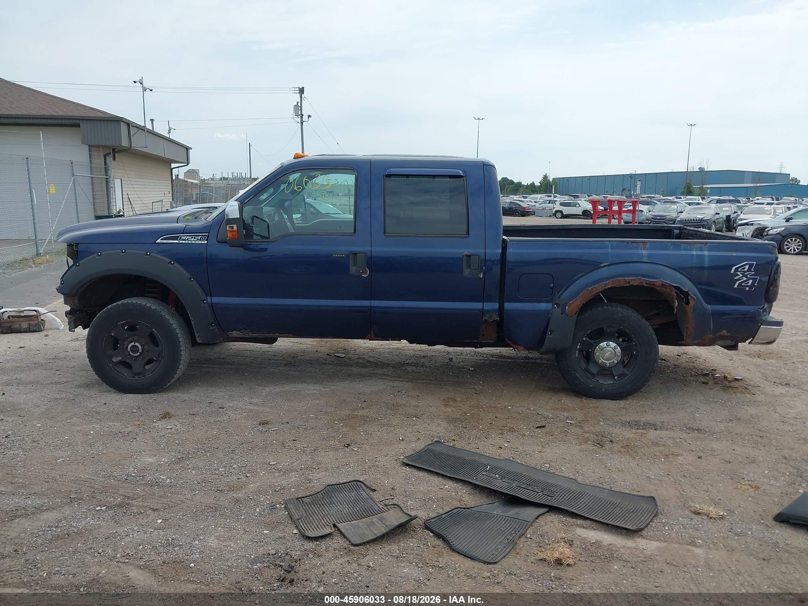 2011 Ford F-250 Xlt Синий vin: 1FT7W2B61BEA15574