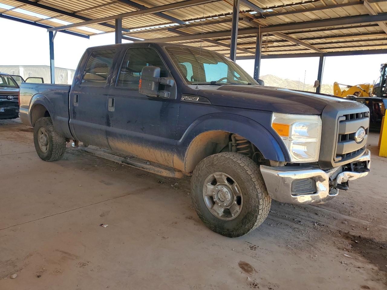 2012 Ford F250 Super Duty Blue vin: 1FT7W2B61CEA12806