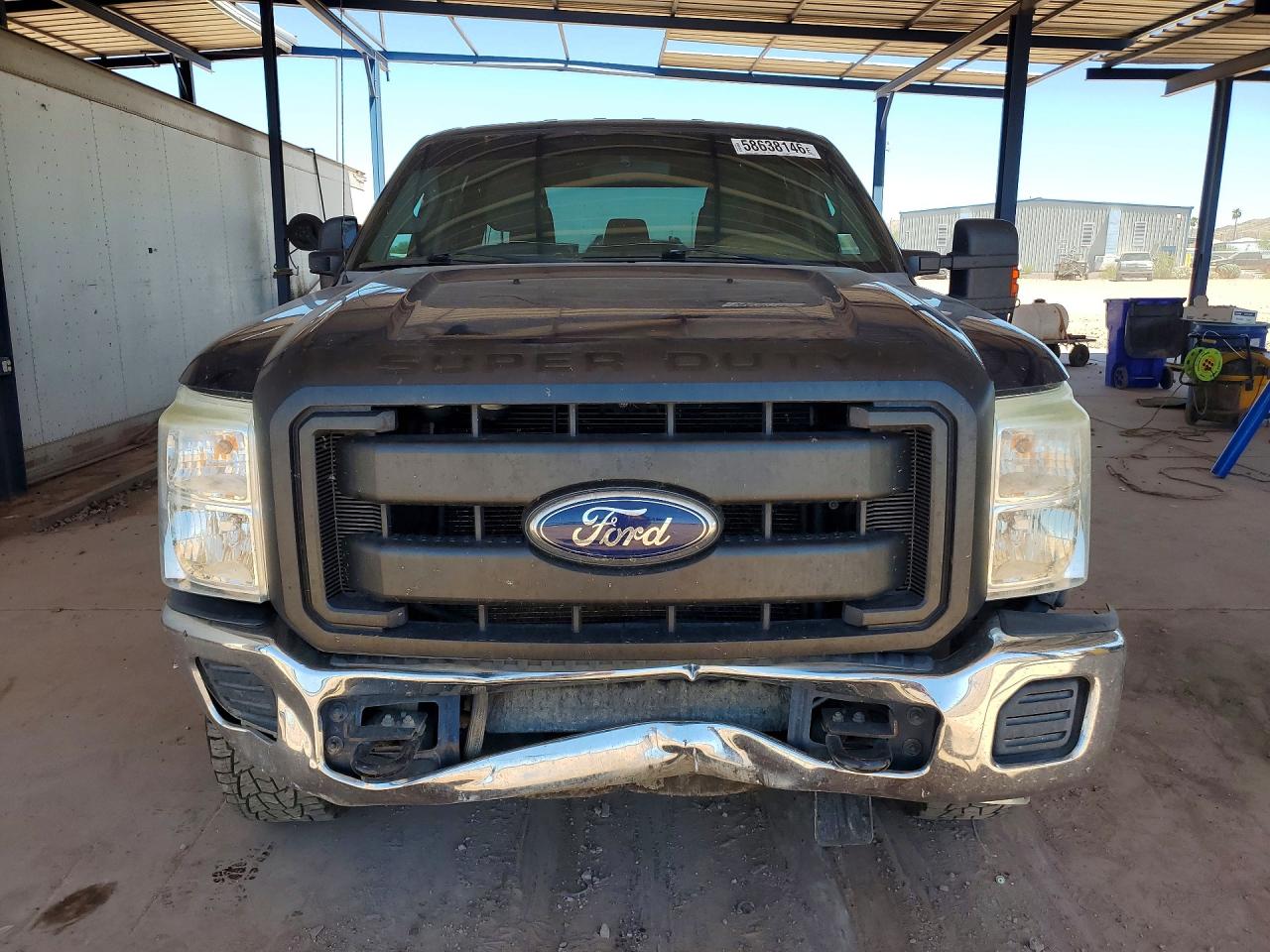 2012 Ford F250 Super Duty Blue vin: 1FT7W2B61CEA12806