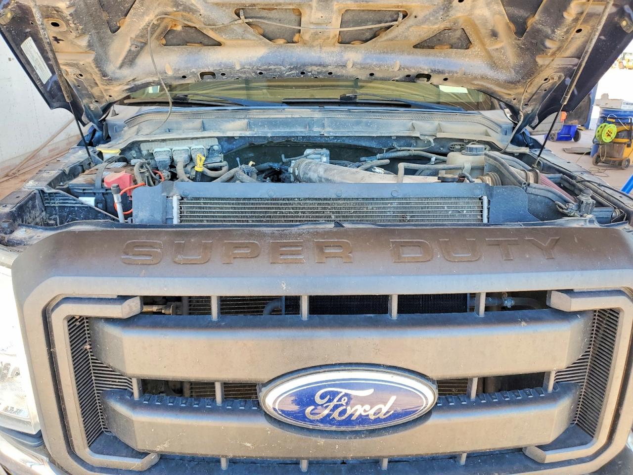 2012 Ford F250 Super Duty Blue vin: 1FT7W2B61CEA12806