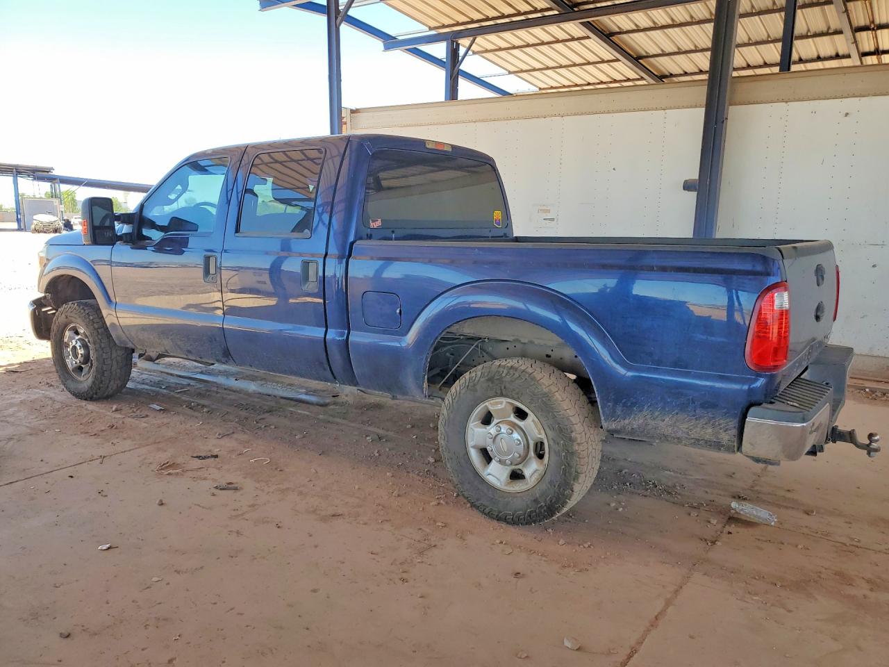 2012 Ford F250 Super Duty Blue vin: 1FT7W2B61CEA12806