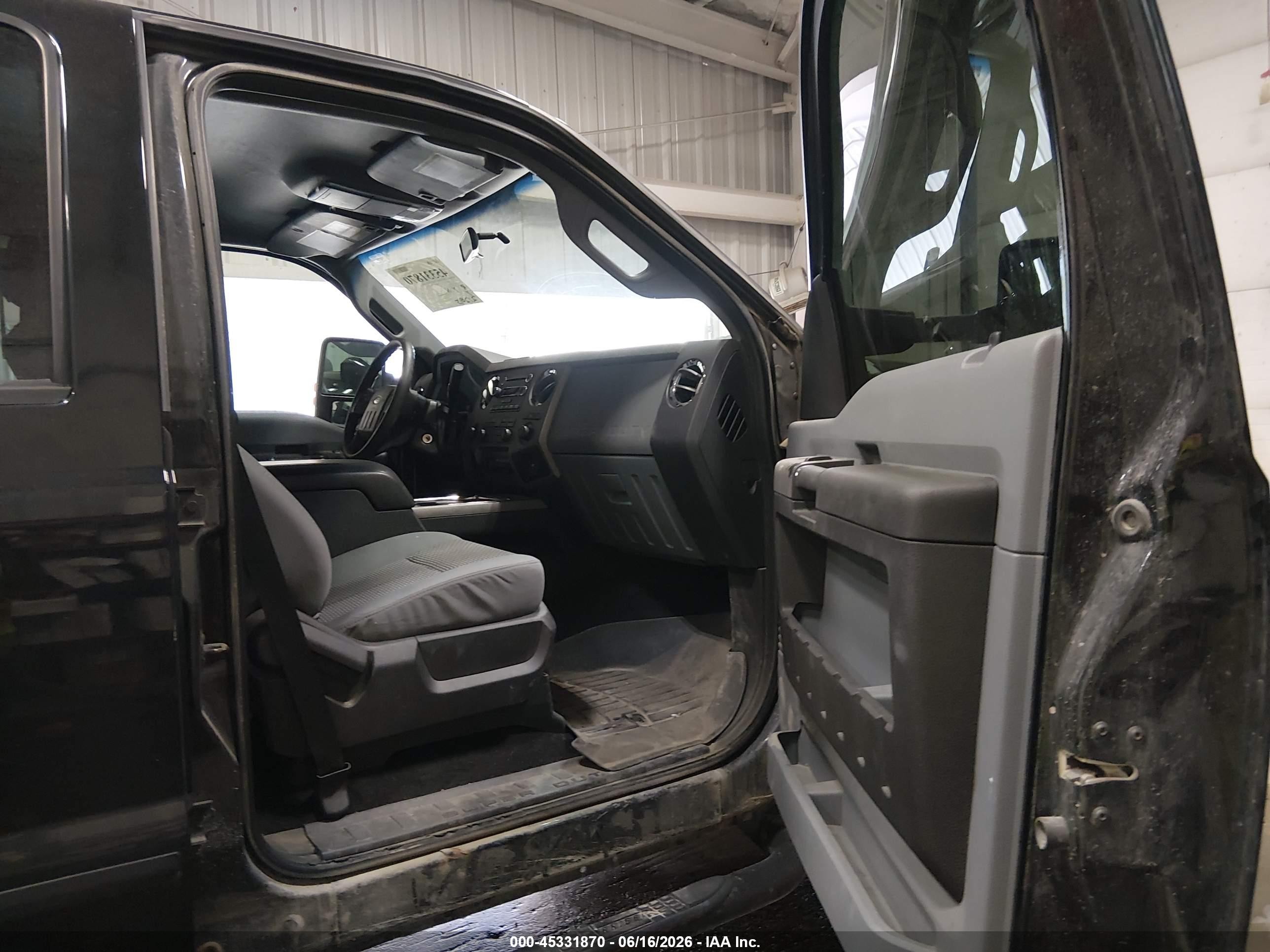 2012 Ford Super Duty F-250 Srw Xlt Black vin: 1FT7W2B61CEA28133