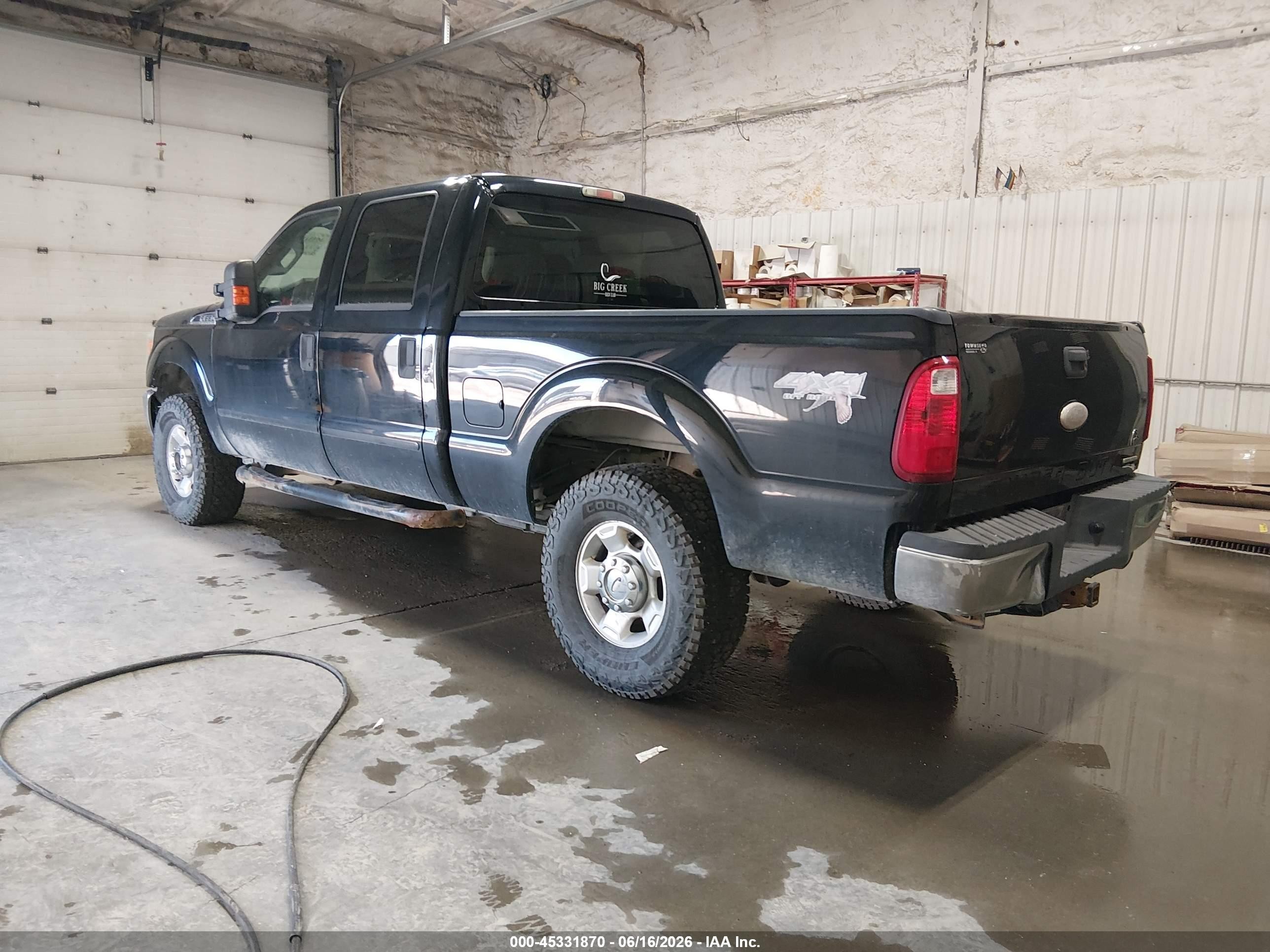 2012 Ford Super Duty F-250 Srw Xlt Black vin: 1FT7W2B61CEA28133
