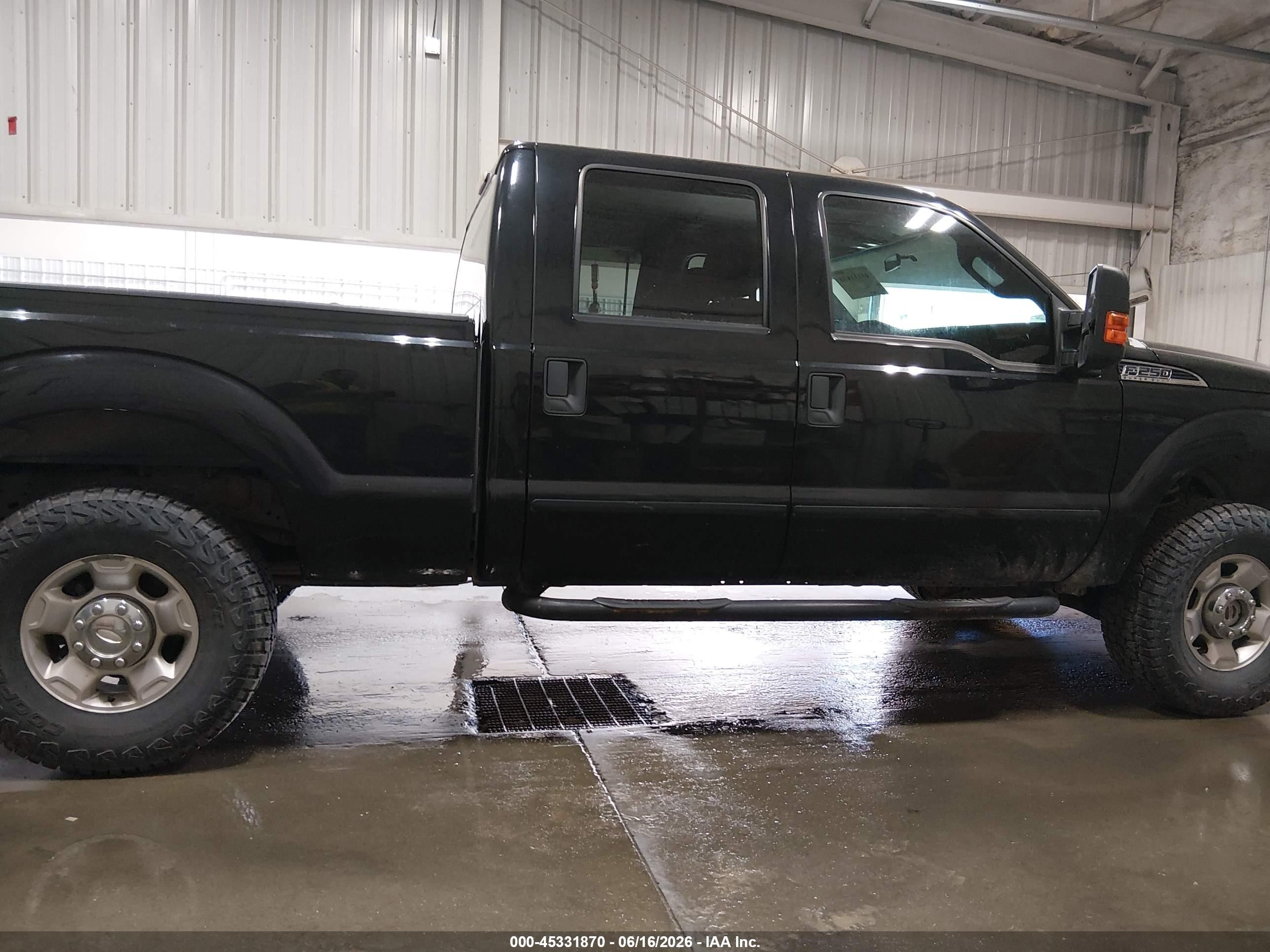 2012 Ford Super Duty F-250 Srw Xlt Black vin: 1FT7W2B61CEA28133