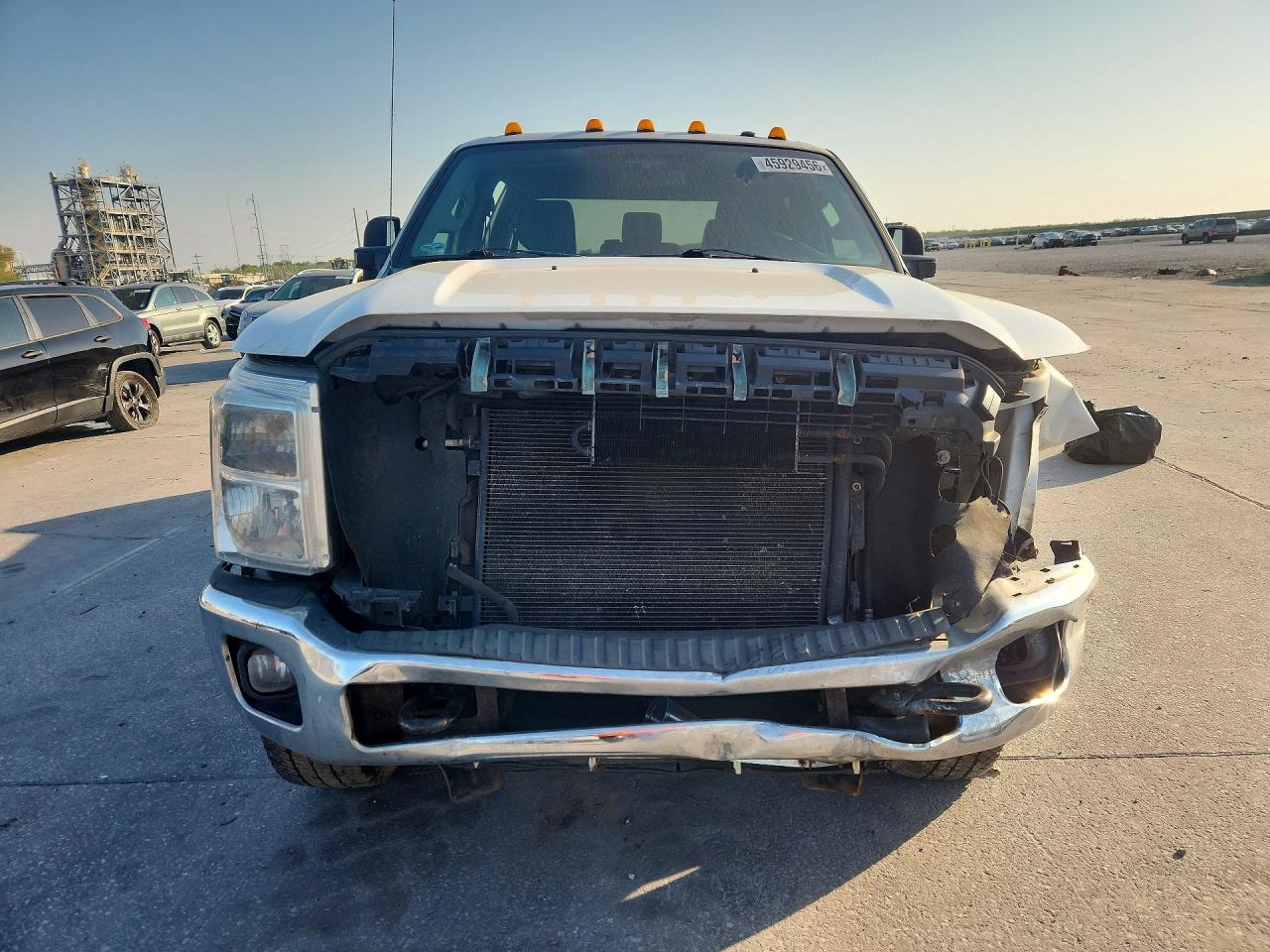 2012 Ford F250 Super Duty White vin: 1FT7W2B61CEA34787