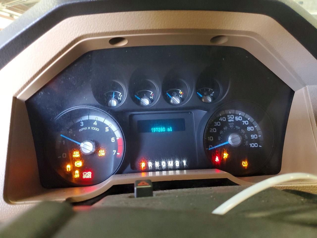 2012 Ford F250 Super Duty Brown vin: 1FT7W2B61CEB37420