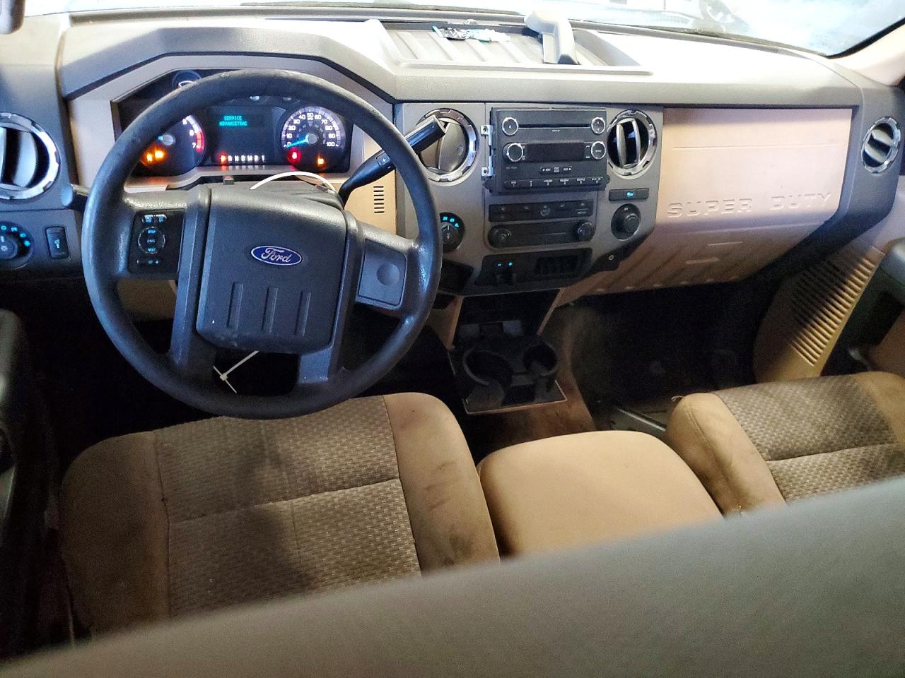 2012 Ford F250 Super Duty Brown vin: 1FT7W2B61CEB37420