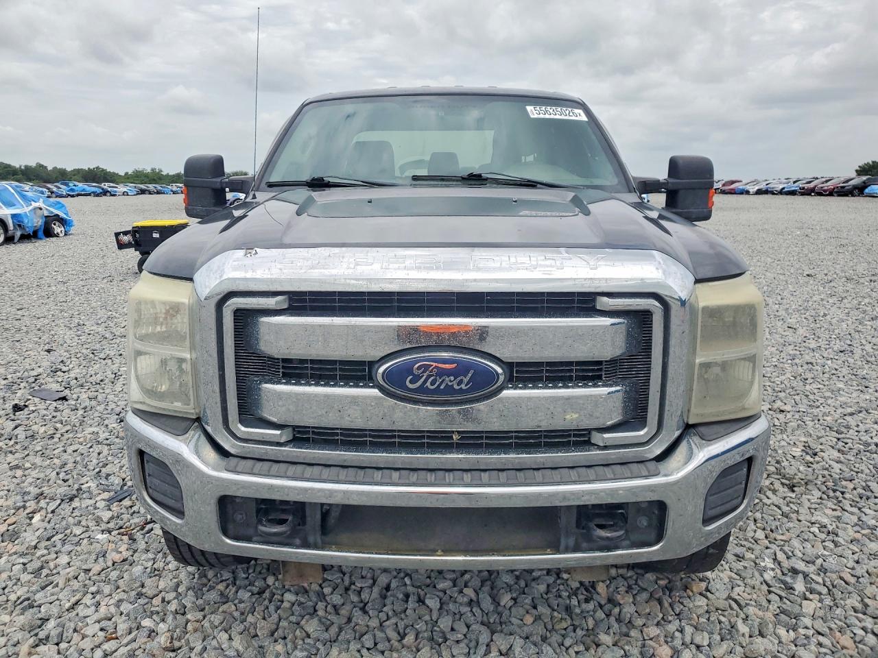 2012 Ford F250 Super Duty Black vin: 1FT7W2B61CED23734