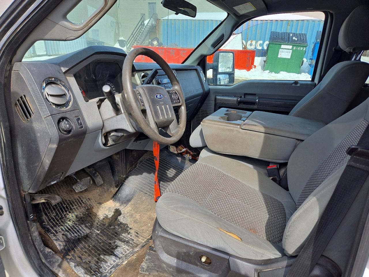 2014 Ford F250 Super Duty Белый vin: 1FT7W2B61EEA23954