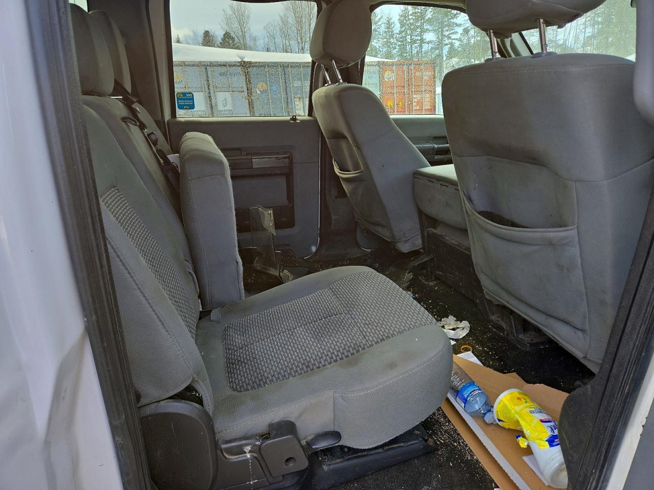 2014 Ford F250 Super Duty Белый vin: 1FT7W2B61EEA23954