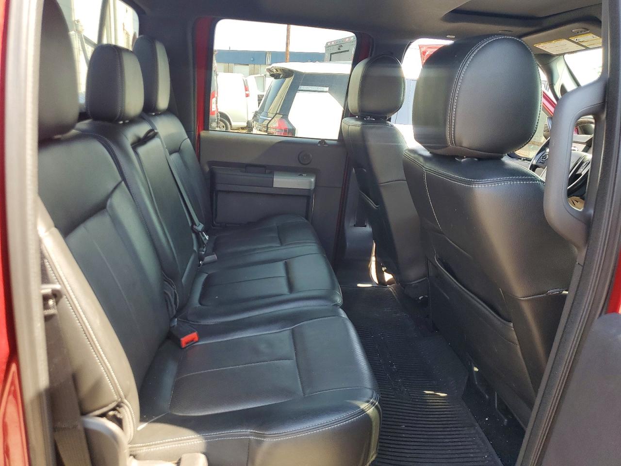 2014 Ford F250 Super Duty Red vin: 1FT7W2B61EEB60490