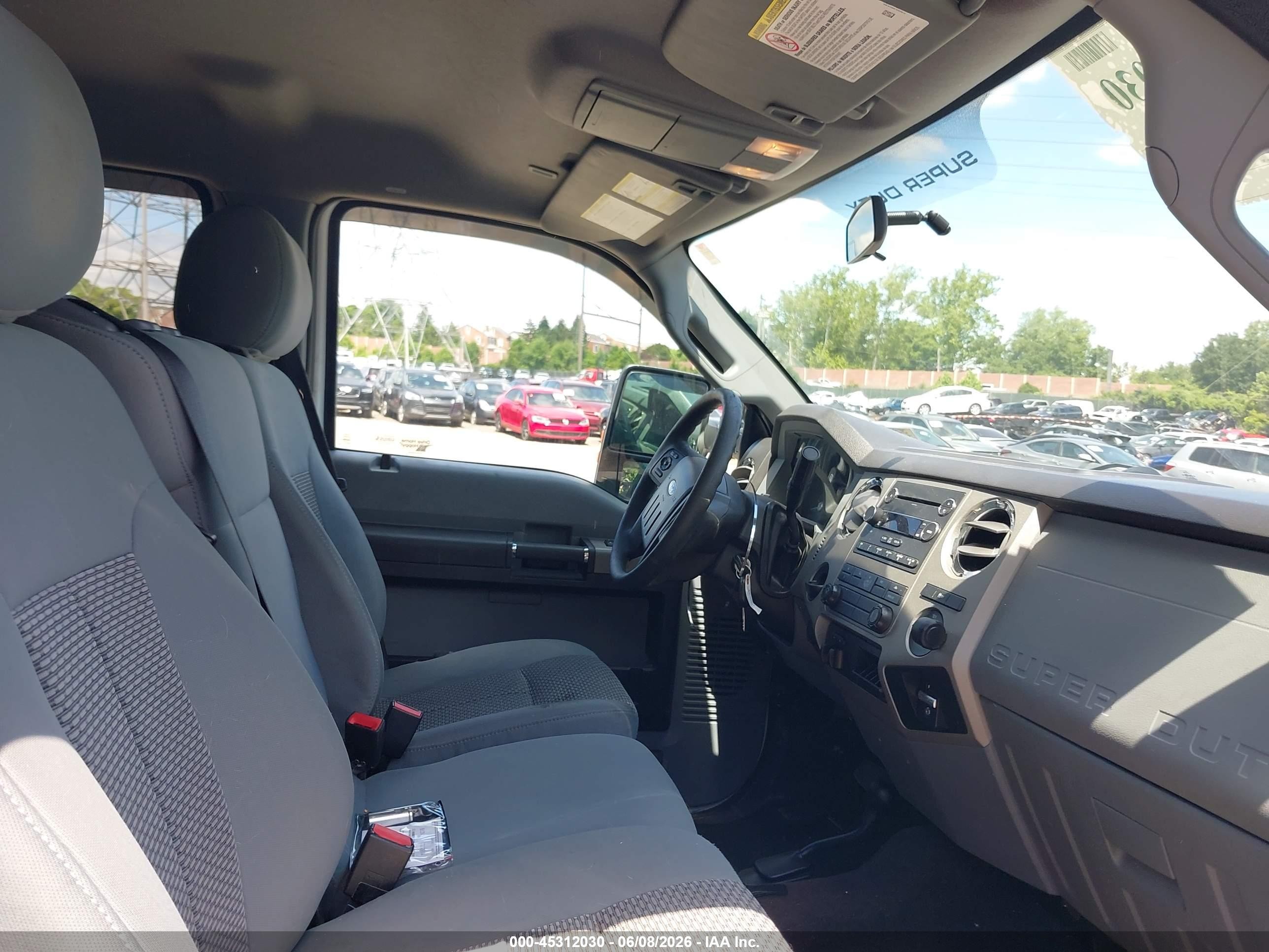 2015 Ford F-250 Xlt White vin: 1FT7W2B61FEC54905