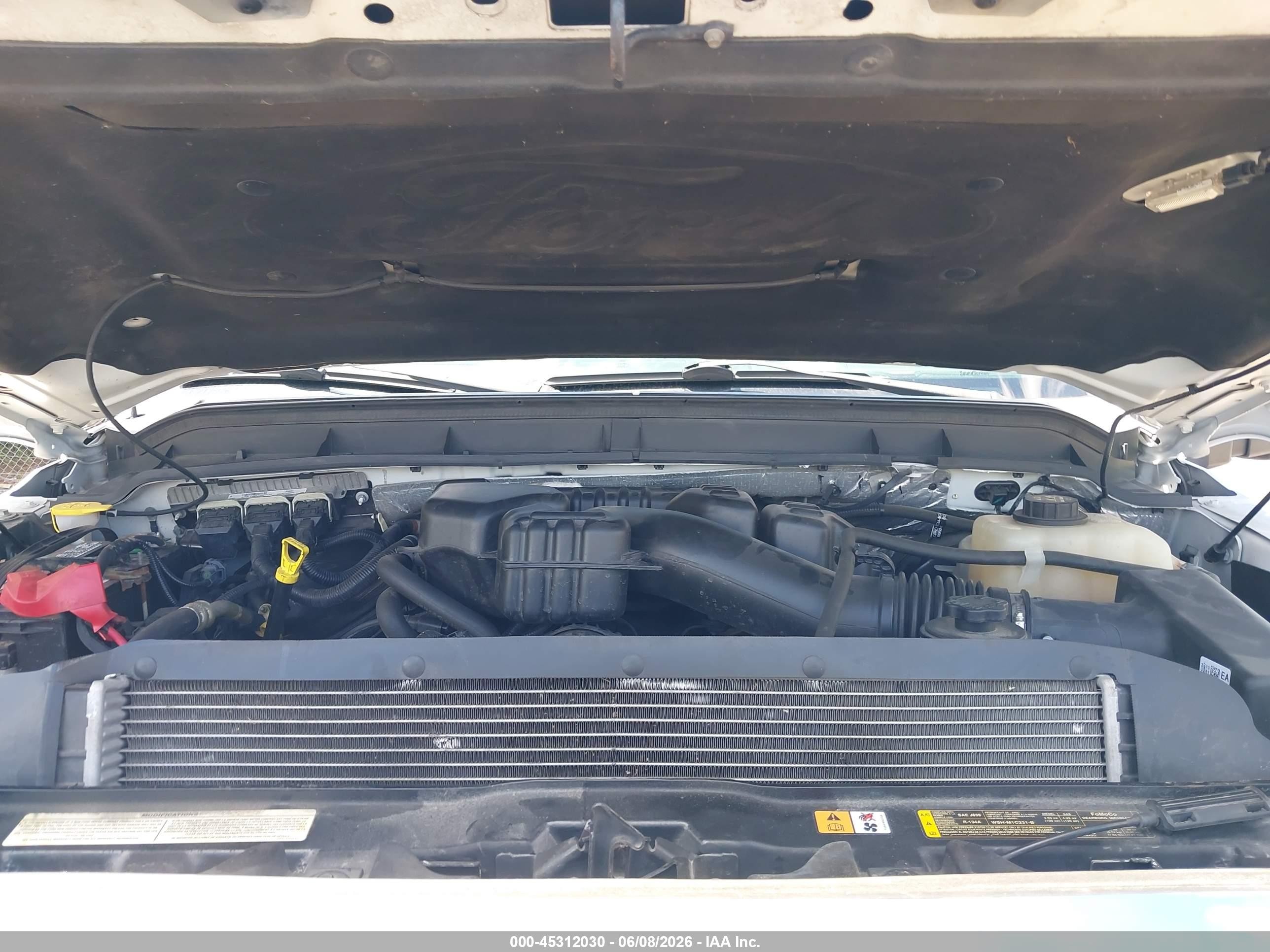 2015 Ford F-250 Xlt White vin: 1FT7W2B61FEC54905