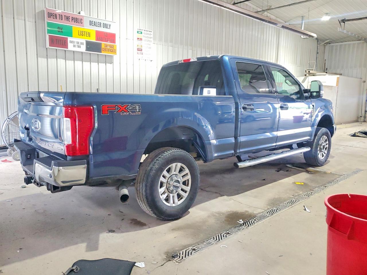 2017 Ford F250 Super Duty Blue vin: 1FT7W2B61HEC83839