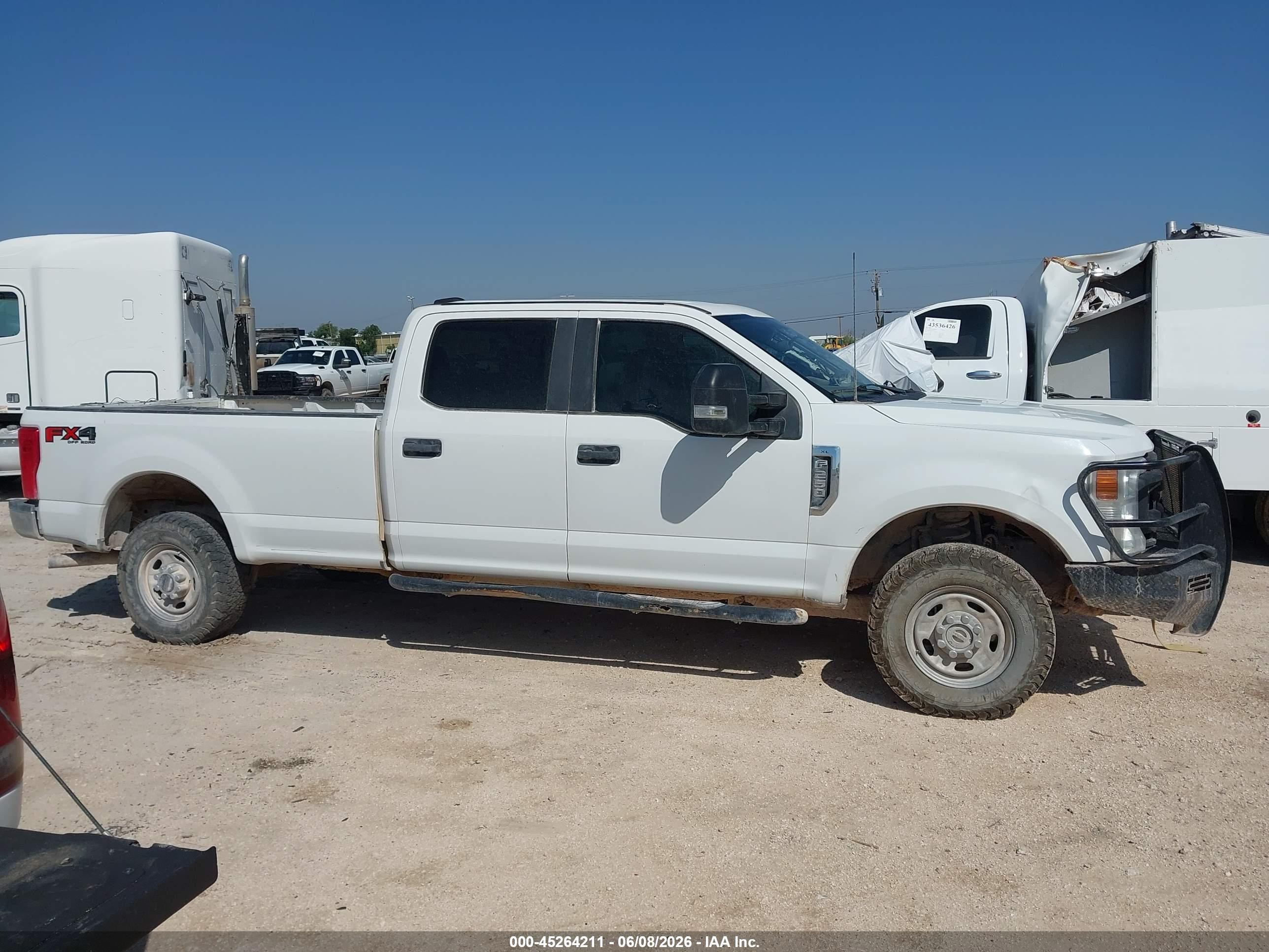 2022 Ford F-250 Xl Белый vin: 1FT7W2B61NED45526