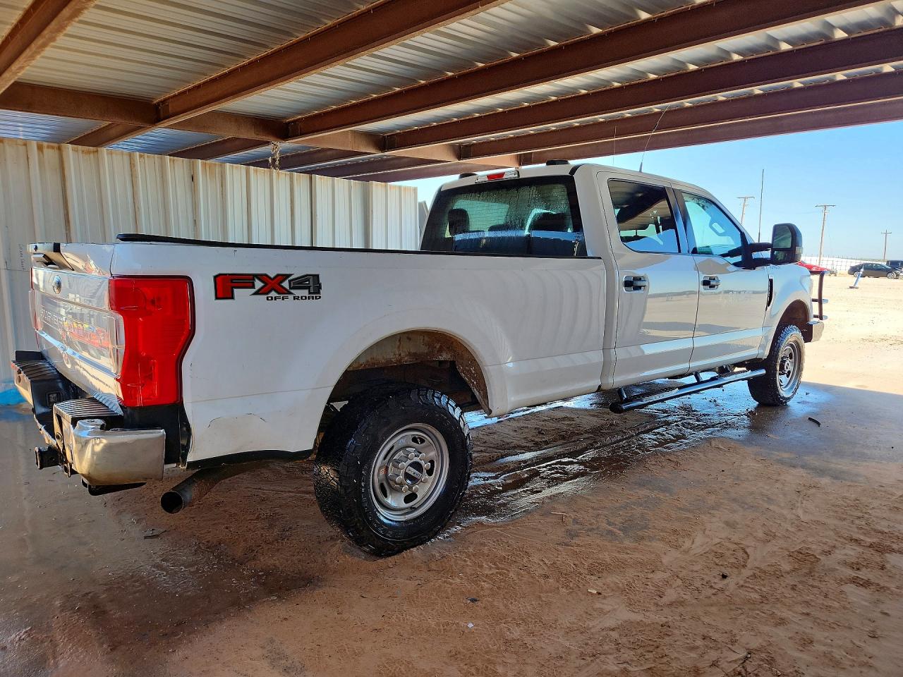2022 Ford F250 Super Duty Белый vin: 1FT7W2B61NED77439