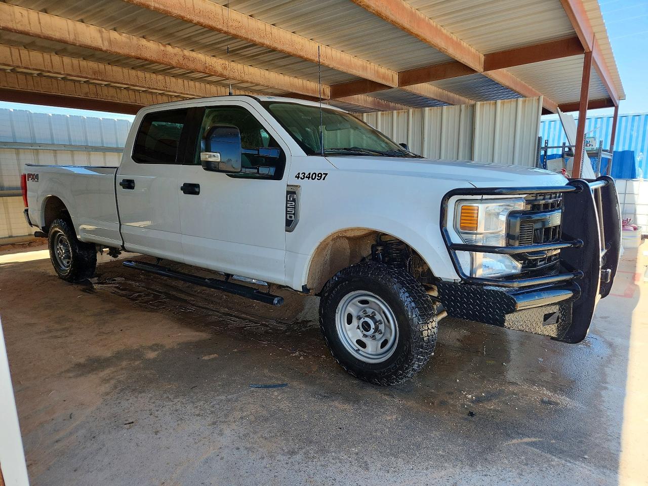 2022 Ford F250 Super Duty Белый vin: 1FT7W2B61NED77439