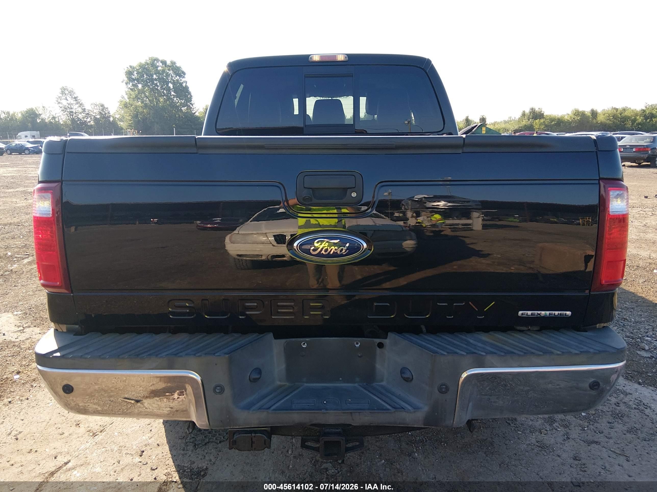 2012 Ford Super Duty F-250 Srw Lariat Black vin: 1FT7W2B62CEA54997