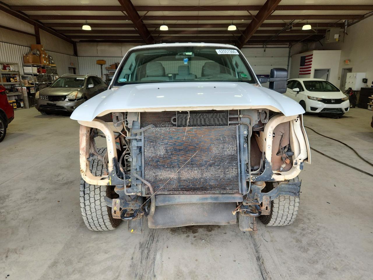 2014 Ford F250 Super Duty White vin: 1FT7W2B62EEA94743