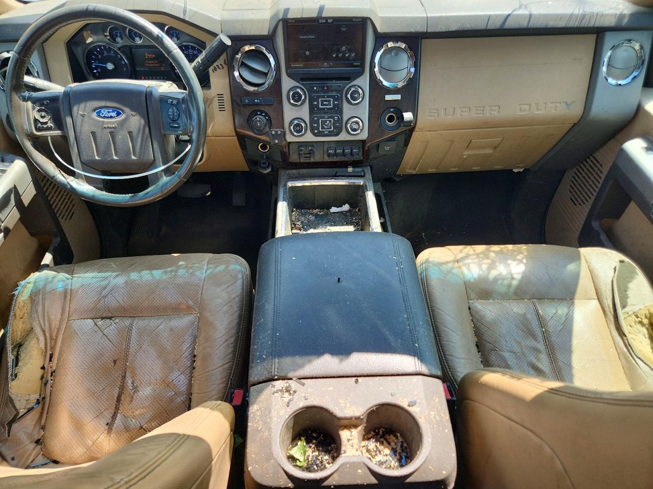 2015 Ford F250 Super Duty White vin: 1FT7W2B62FEA30686