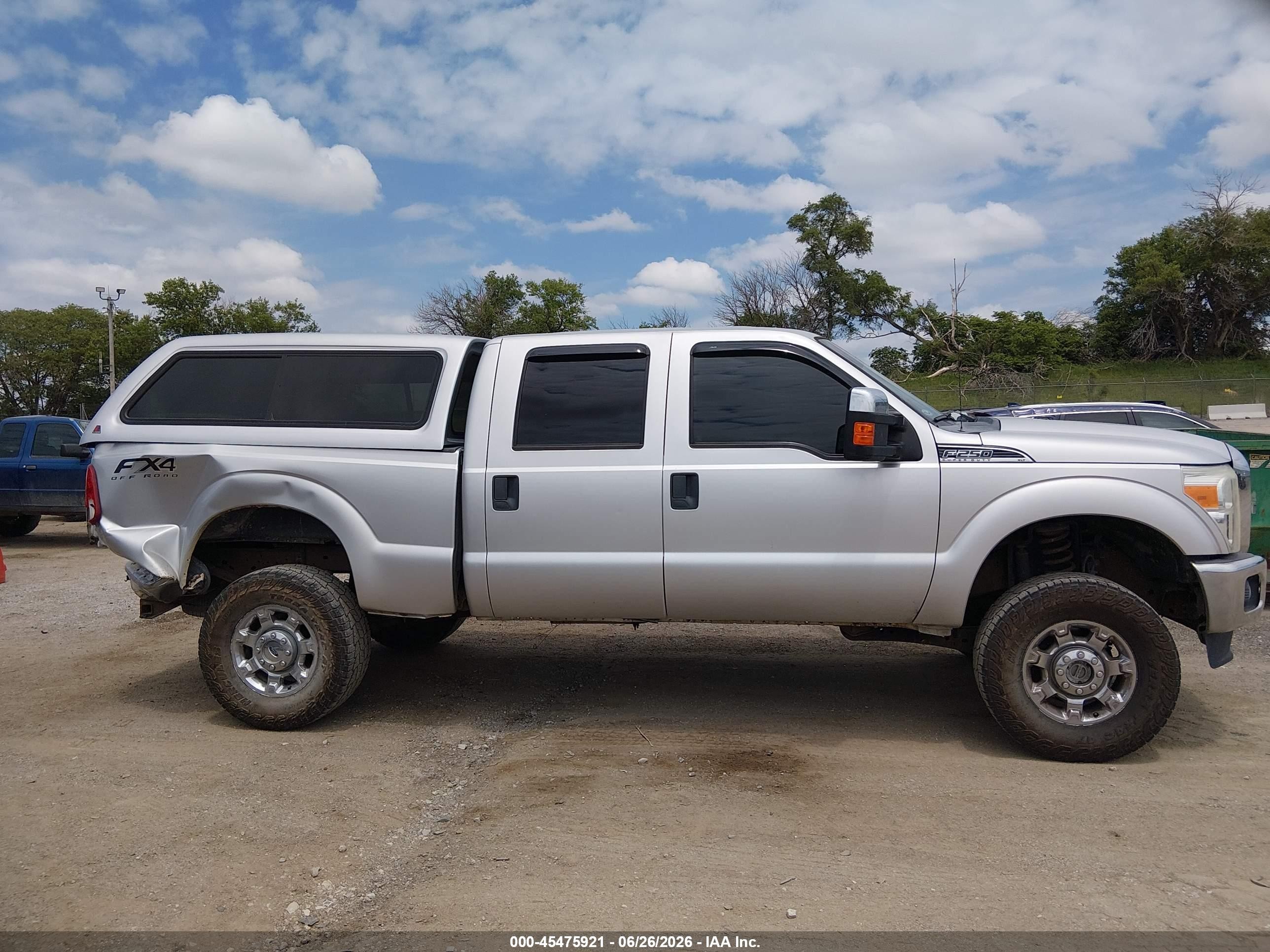 2015 Ford F-250 Xlt Серебряный vin: 1FT7W2B62FEB92379