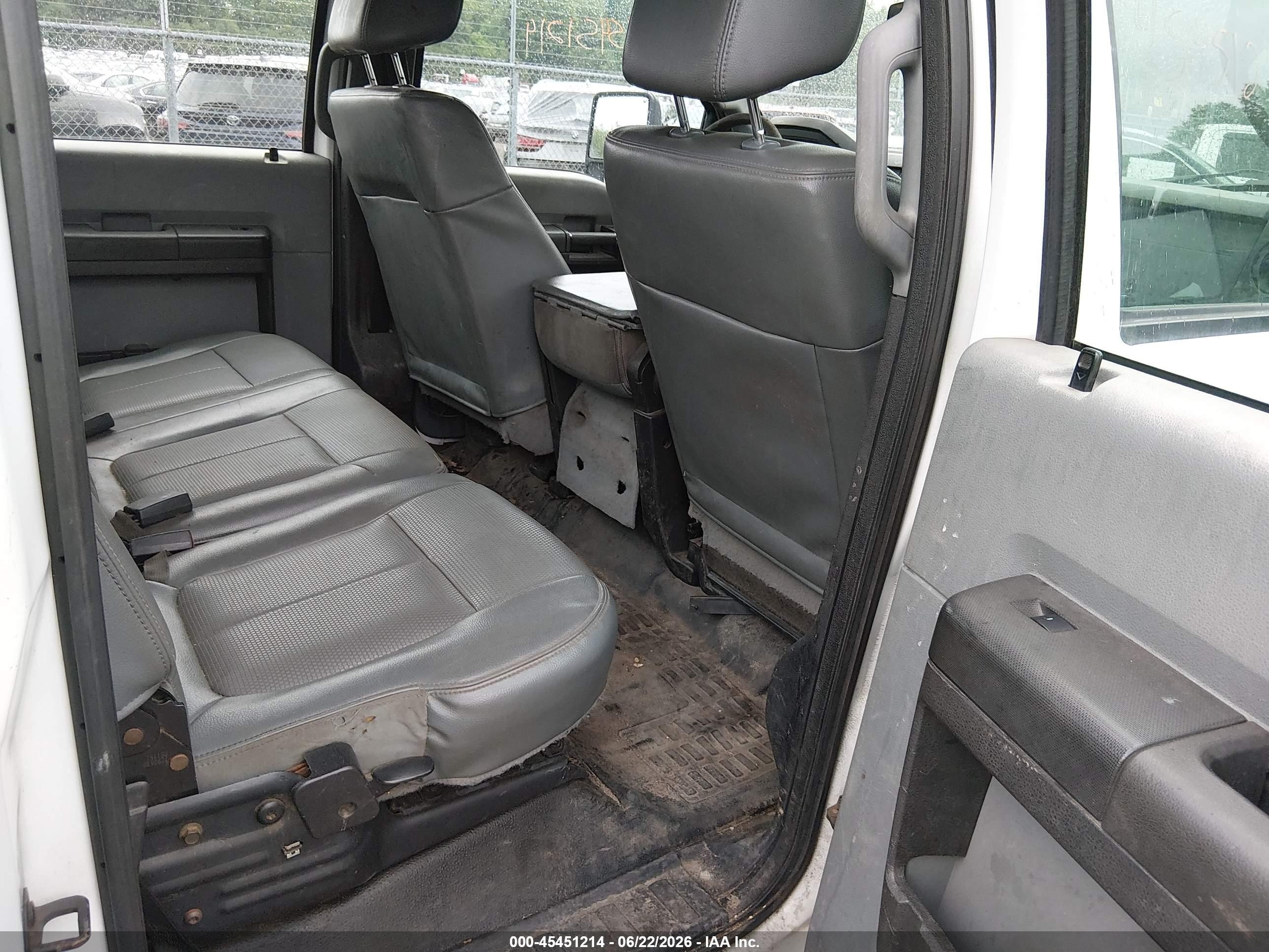 2015 Ford F-250 Lariat/xl/xlt White vin: 1FT7W2B62FEC94765