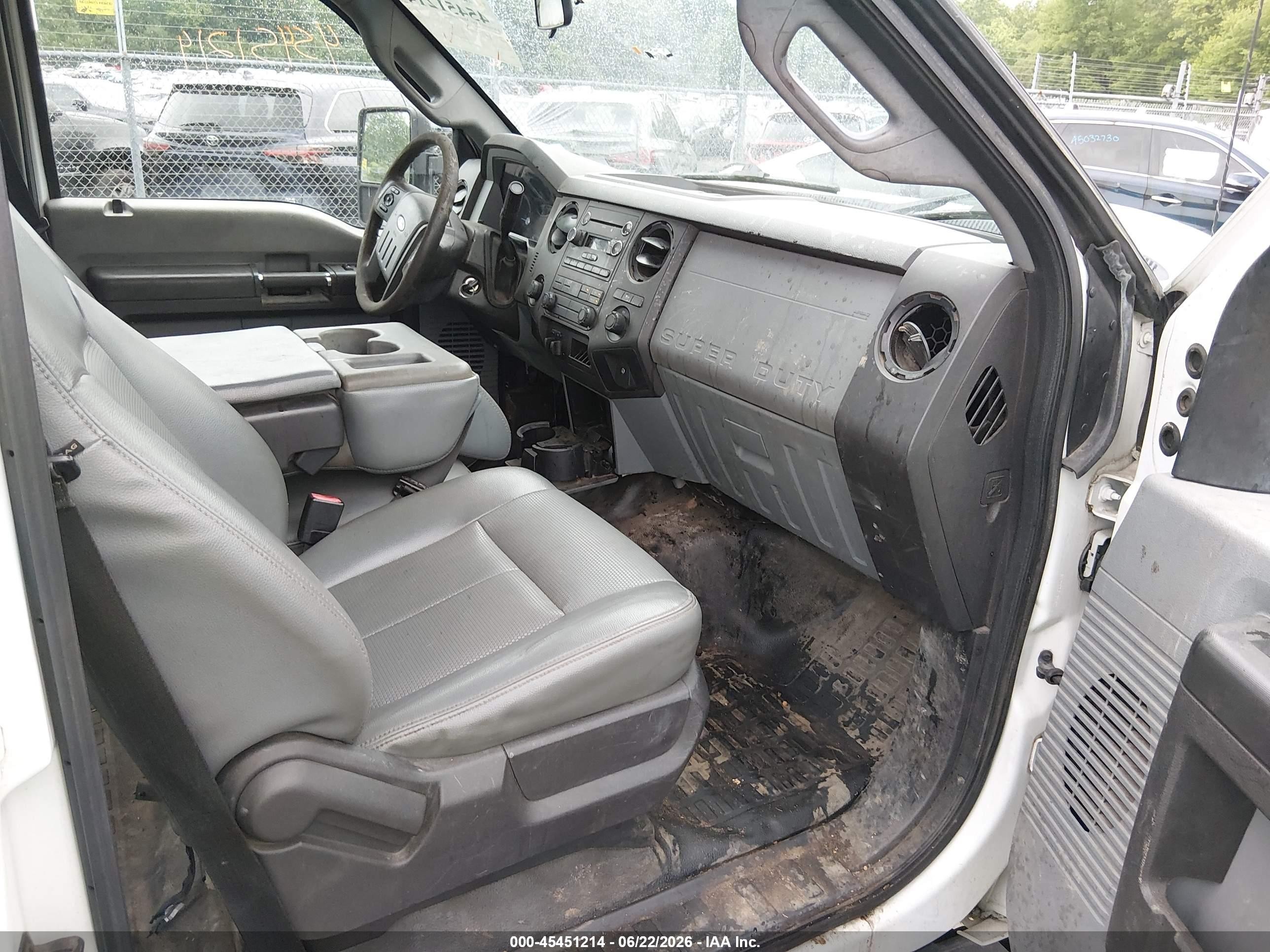 2015 Ford F-250 Lariat/xl/xlt White vin: 1FT7W2B62FEC94765