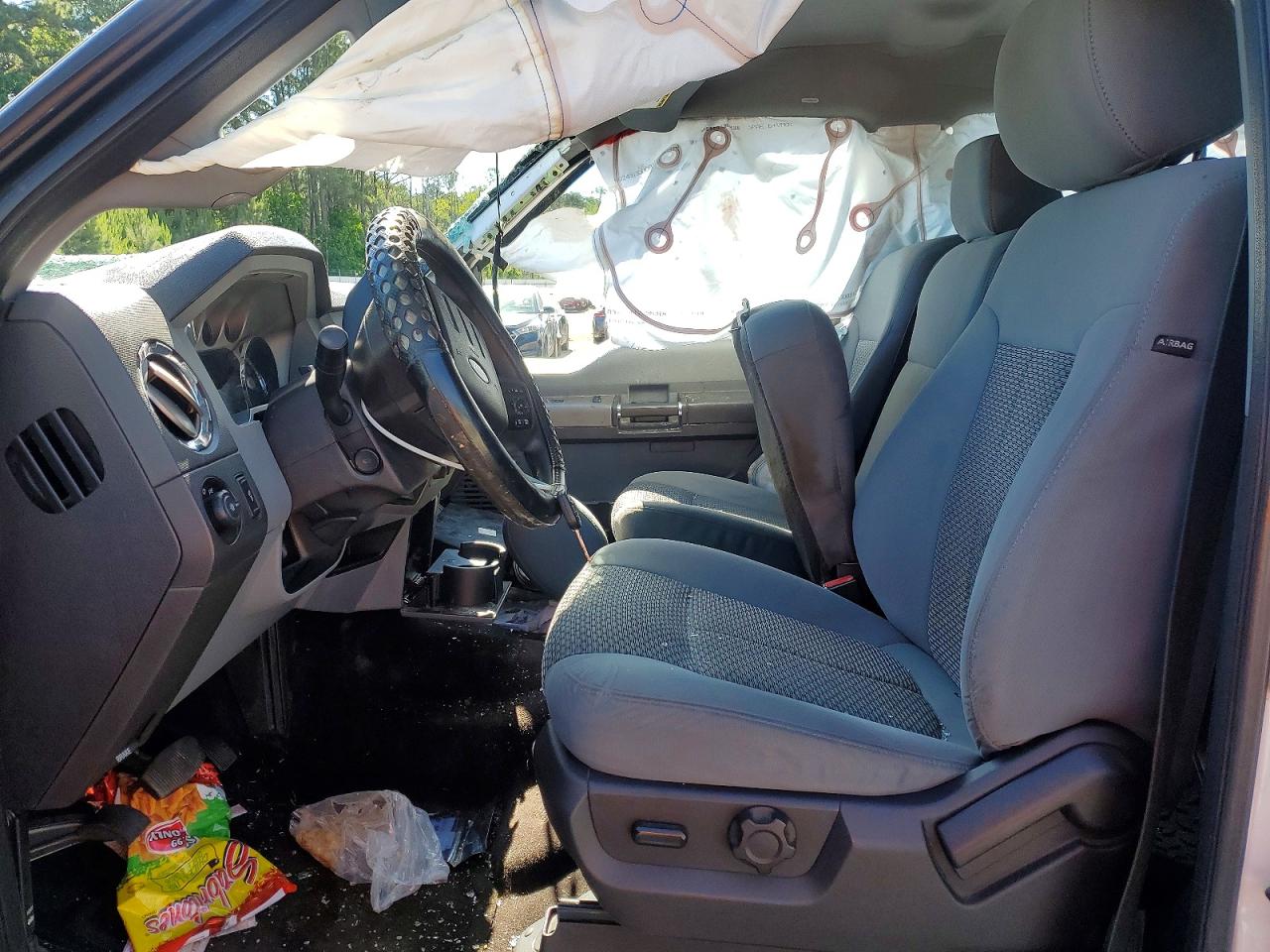 2015 Ford F250 Super Duty White vin: 1FT7W2B62FED38389