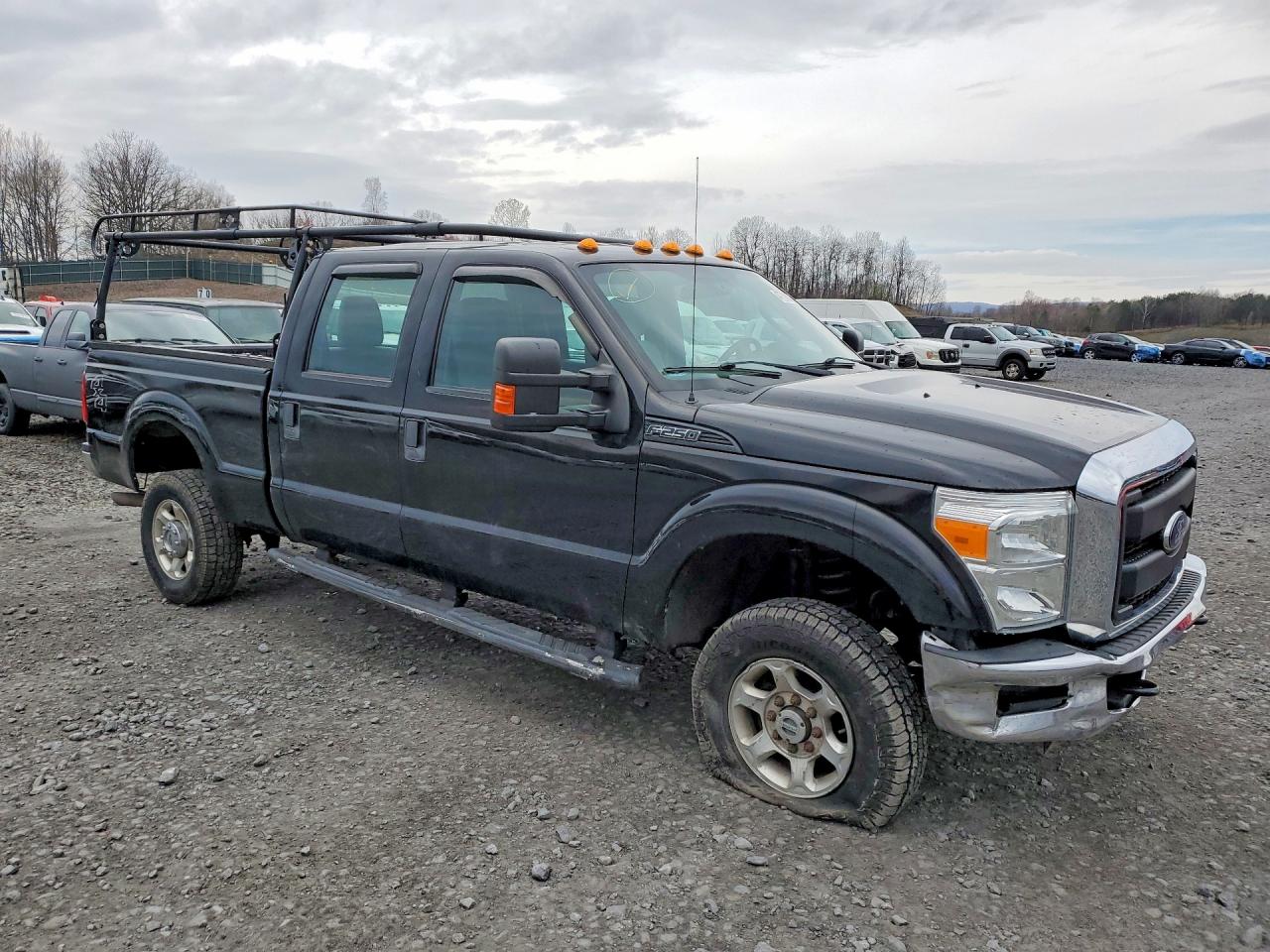 2016 Ford F250 Super Duty Black vin: 1FT7W2B62GEC21039