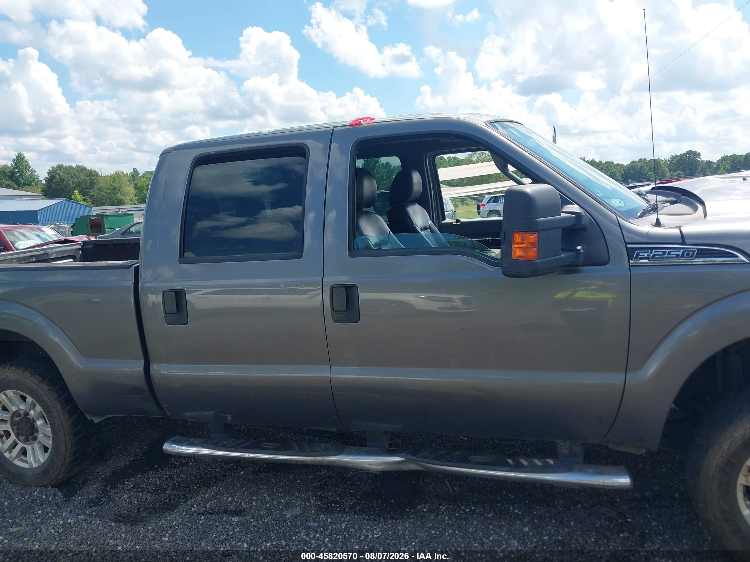 2011 Ford F-250 Xlt Gray vin: 1FT7W2B63BEC16330