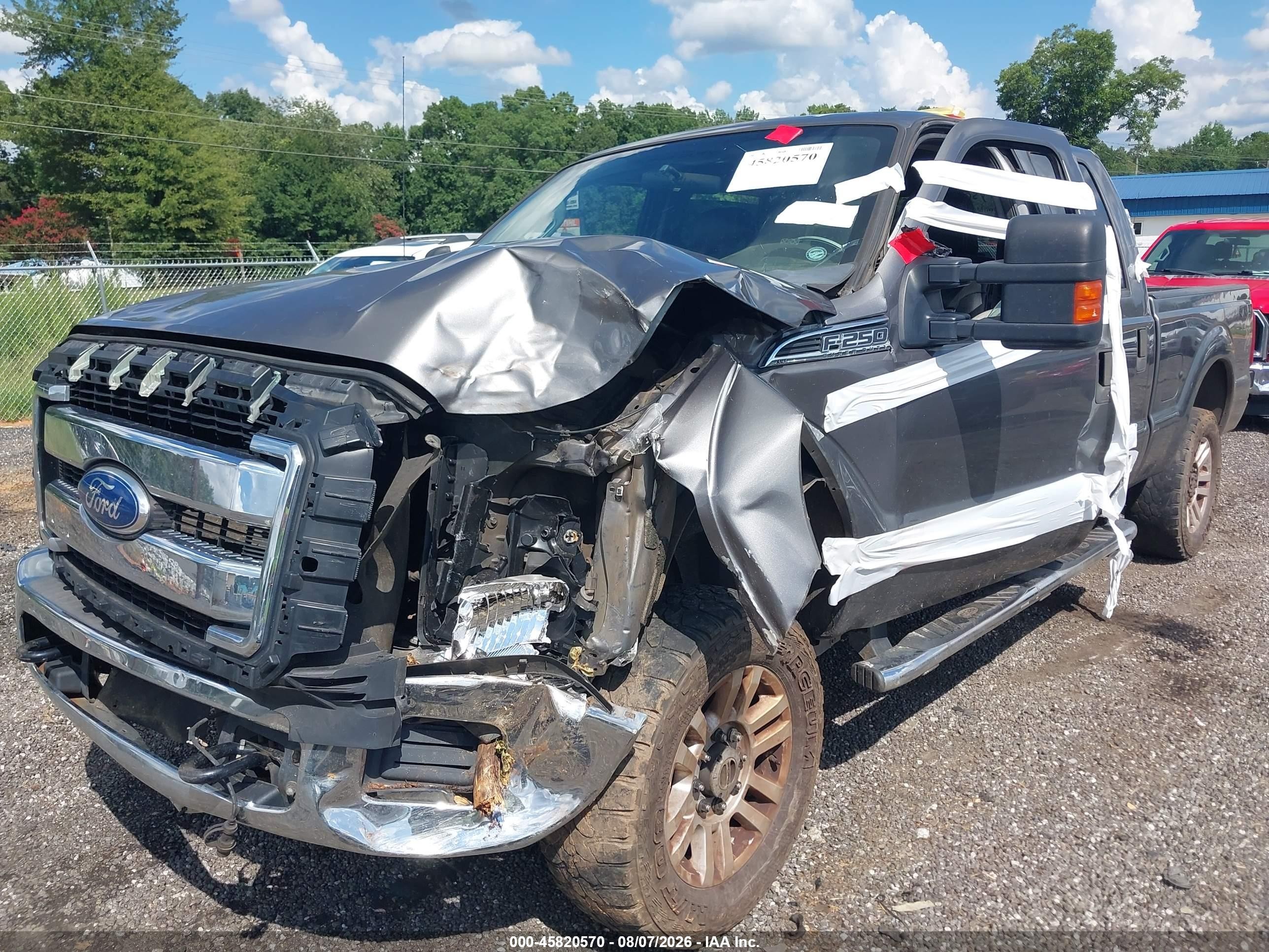 2011 Ford F-250 Xlt Gray vin: 1FT7W2B63BEC16330