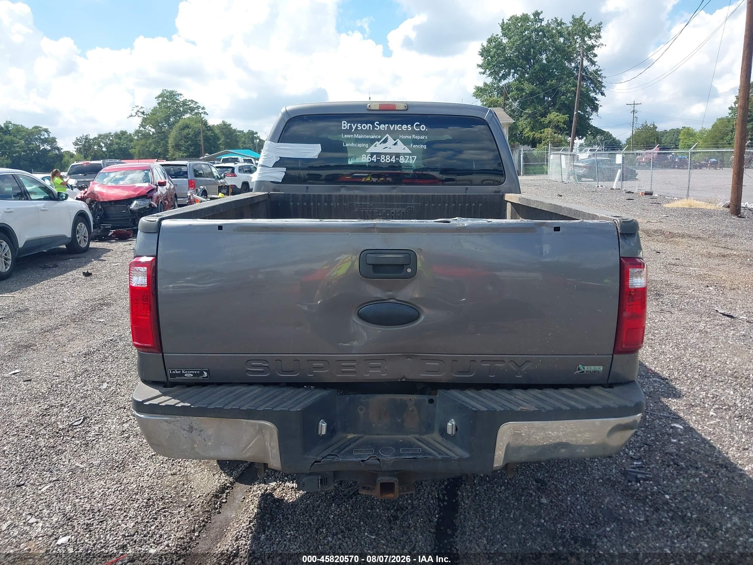 2011 Ford F-250 Xlt Gray vin: 1FT7W2B63BEC16330