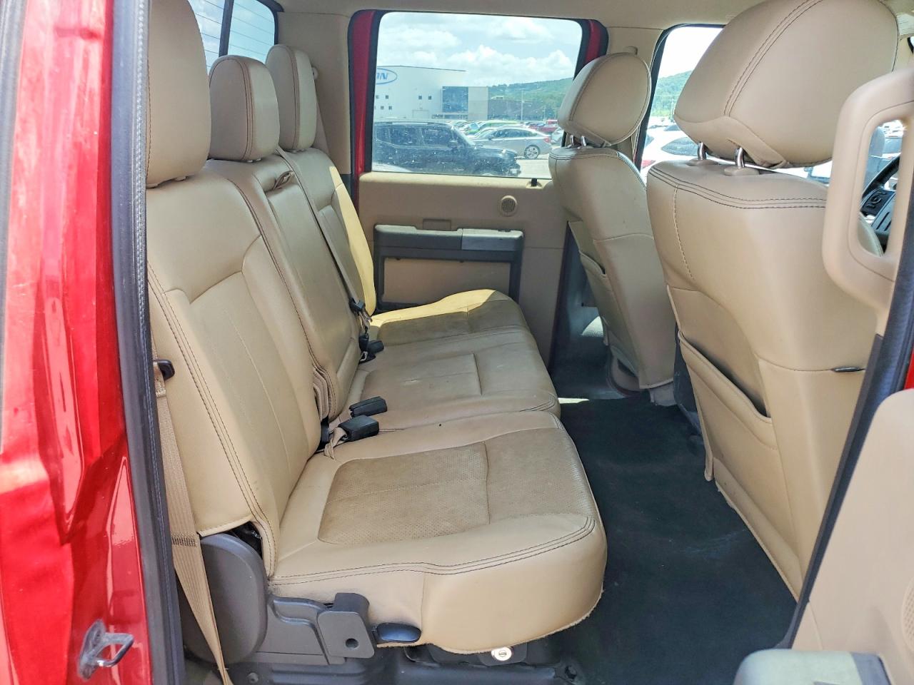2012 Ford F250 Super Duty Красный vin: 1FT7W2B63CEB93911