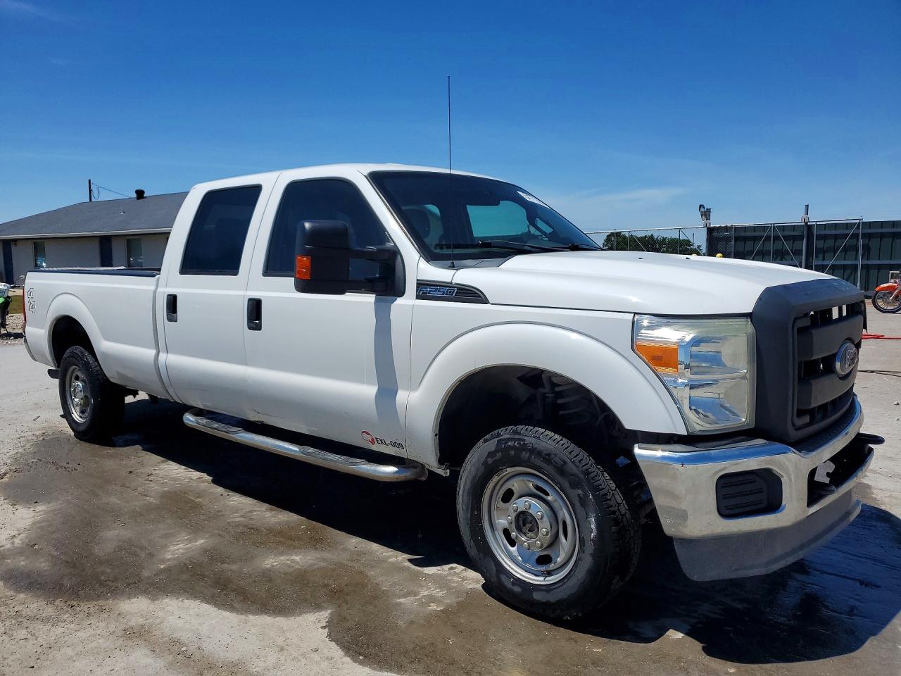 2012 Ford F250 Super Duty Белый vin: 1FT7W2B63CEC08519