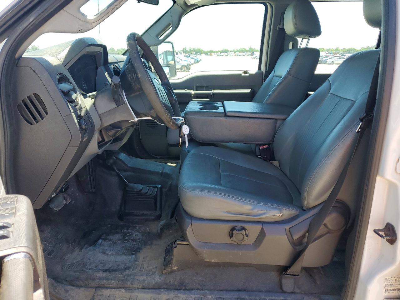 2012 Ford F250 Super Duty Белый vin: 1FT7W2B63CEC08519
