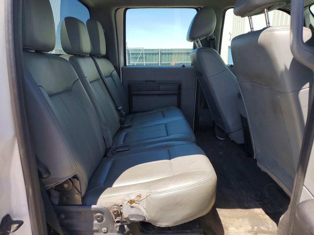2012 Ford F250 Super Duty Белый vin: 1FT7W2B63CEC08519